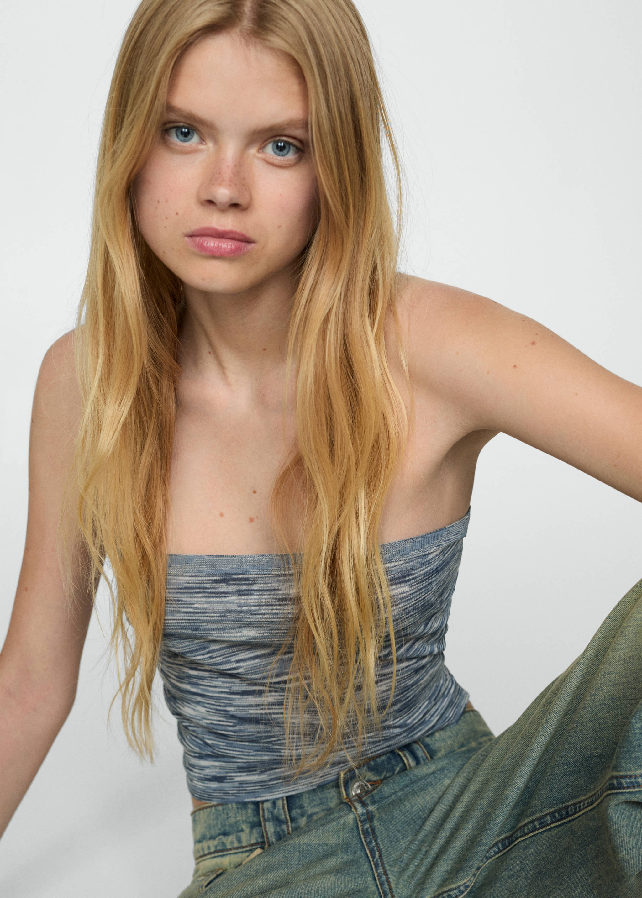 Bandeau choker top - Details of the article 1