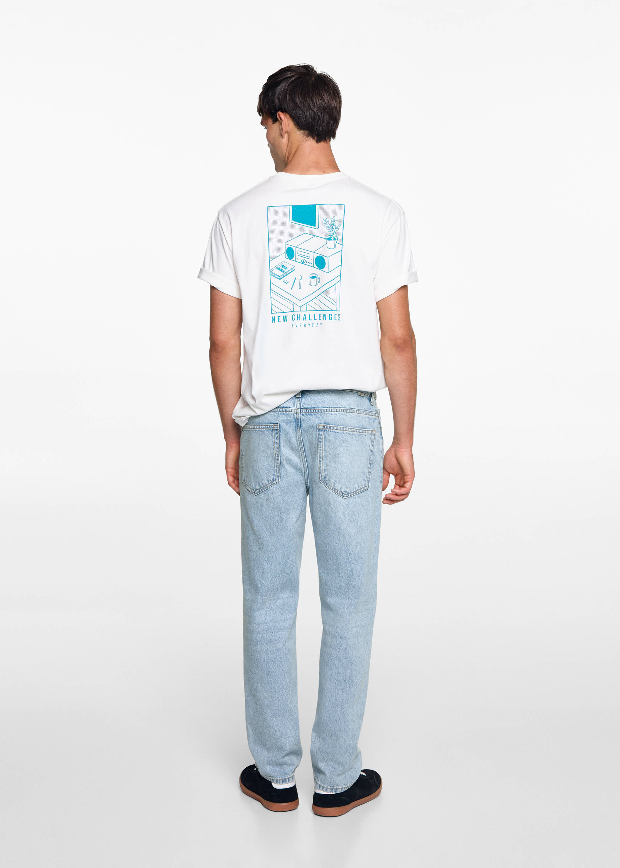 Jeans regular fit - Reverso del artículo