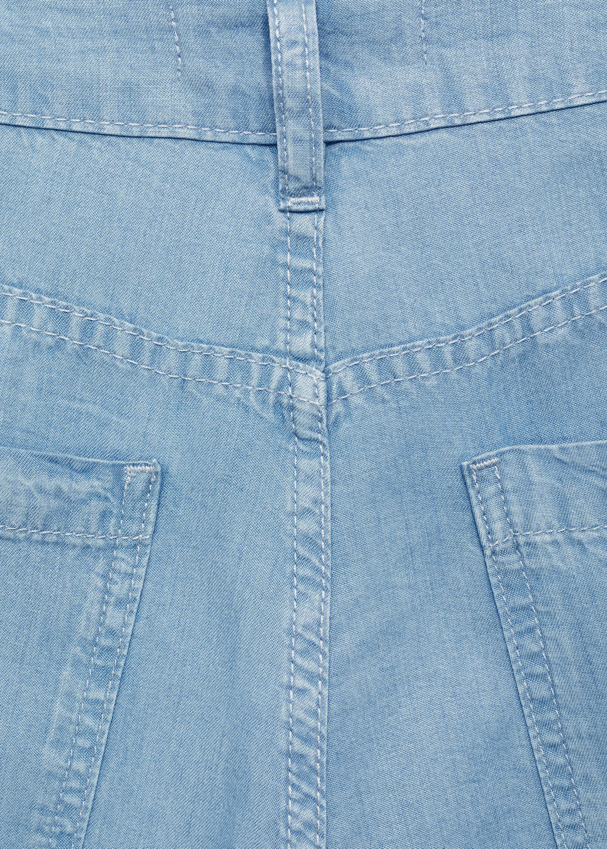 Pantalón wide leg lyocell - Detalle del artículo 0