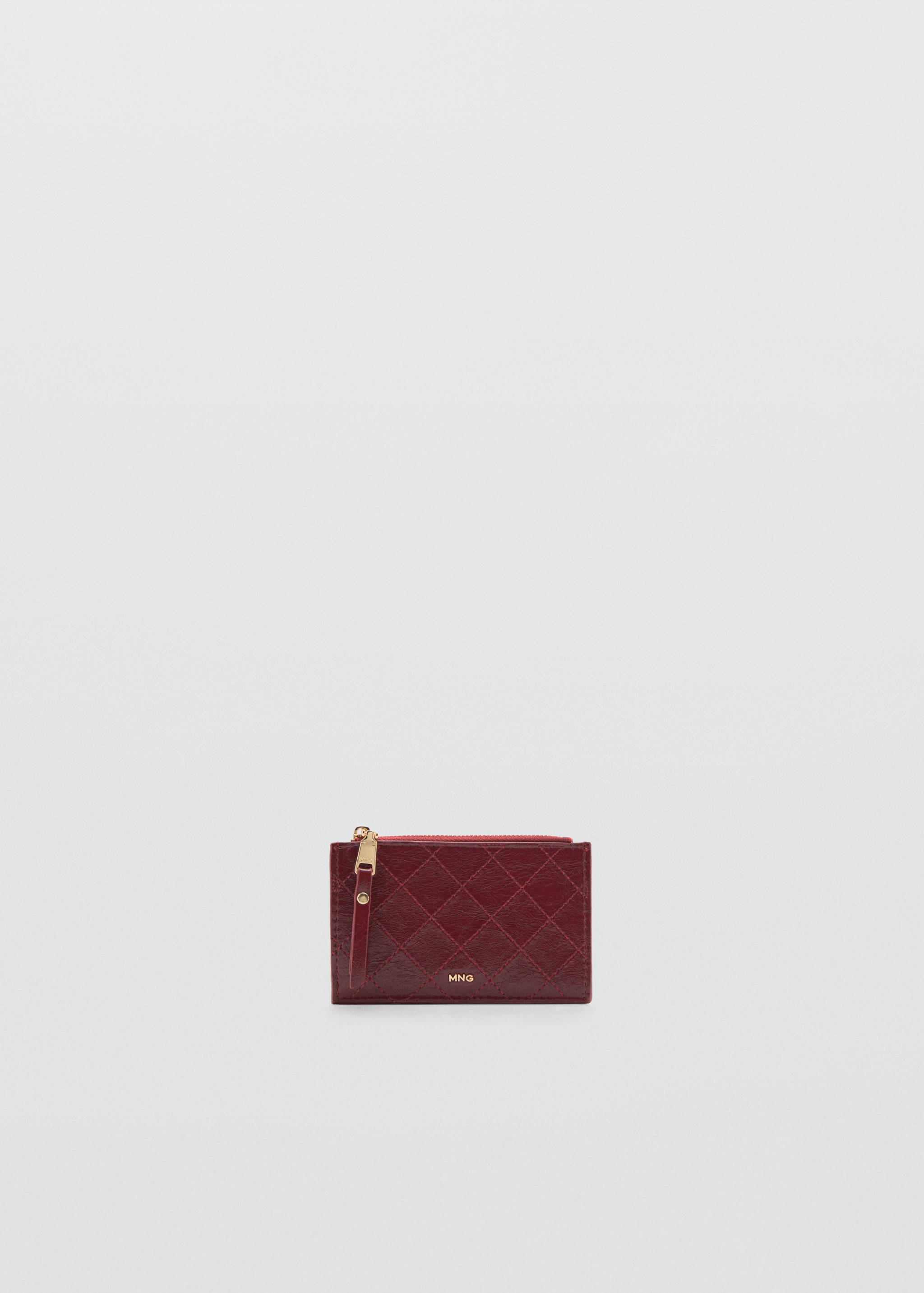 Card holder with decorative stitching - Article without model