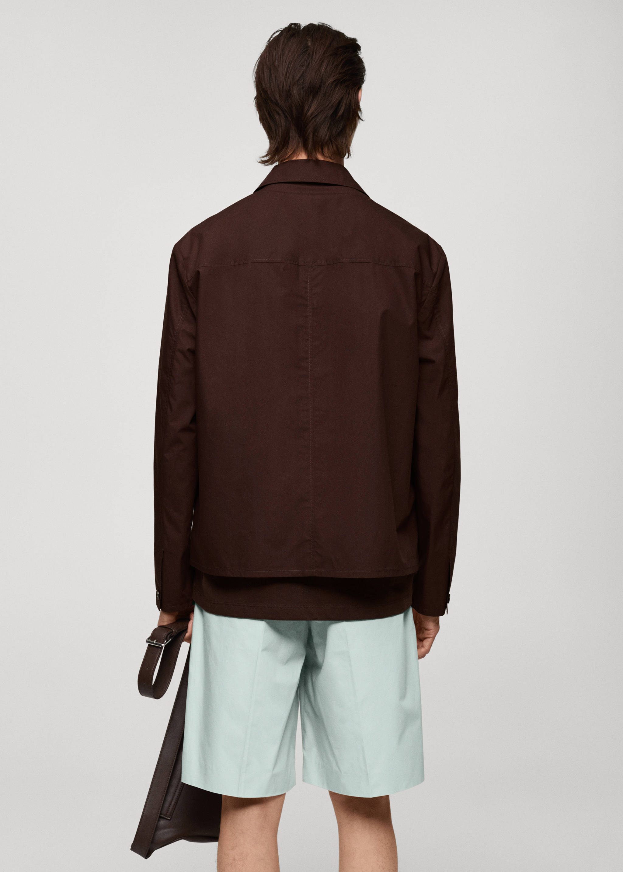 Jasje 100% katoen met zakken - Achterkant van het artikel