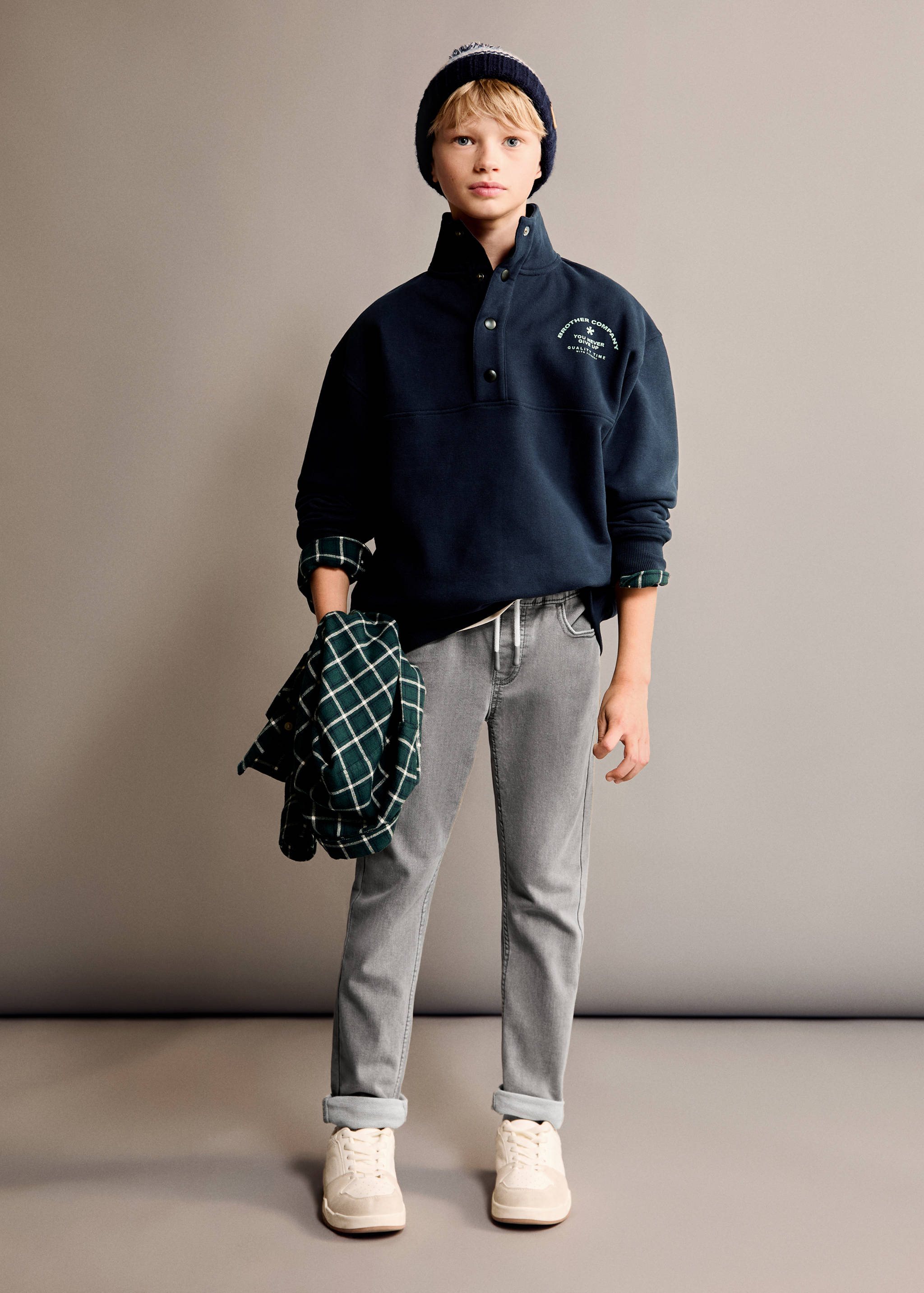 Jean taille élastique - Plan général