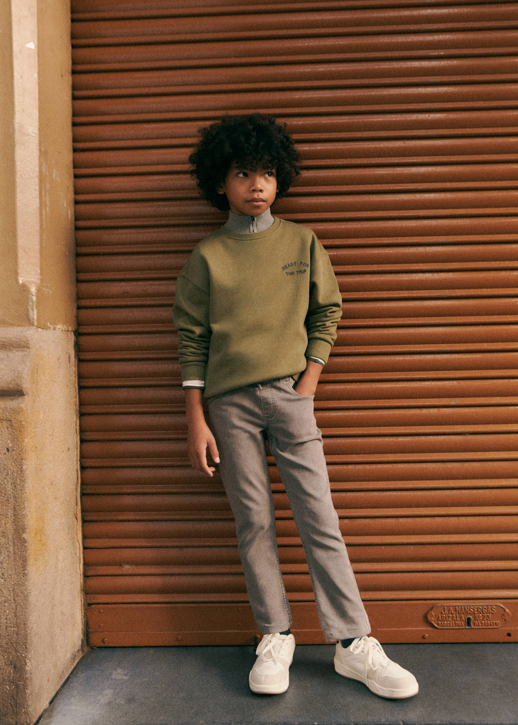 Drawstring waist jeans - Details of the article 5