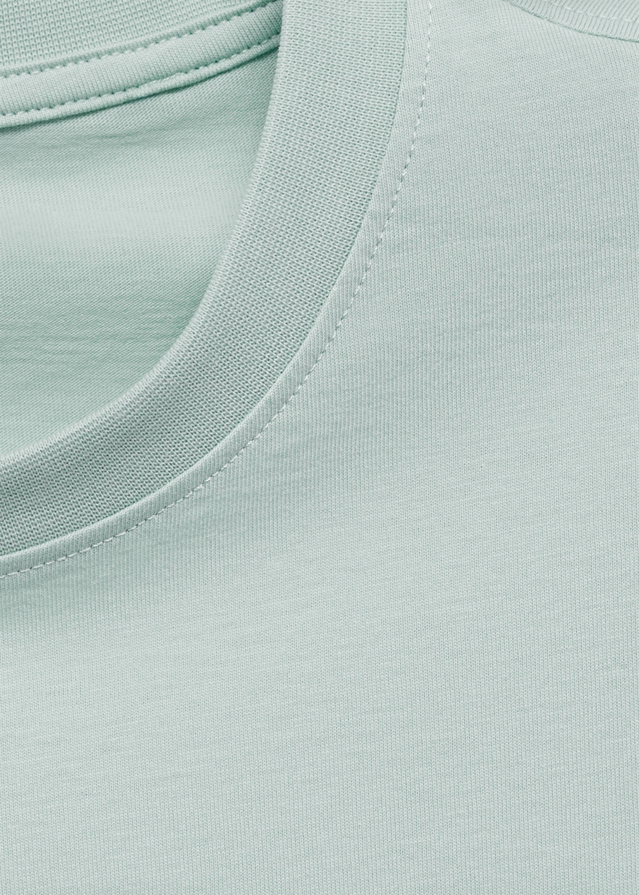 100% cotton oversized t-shirt - Details of the article 8