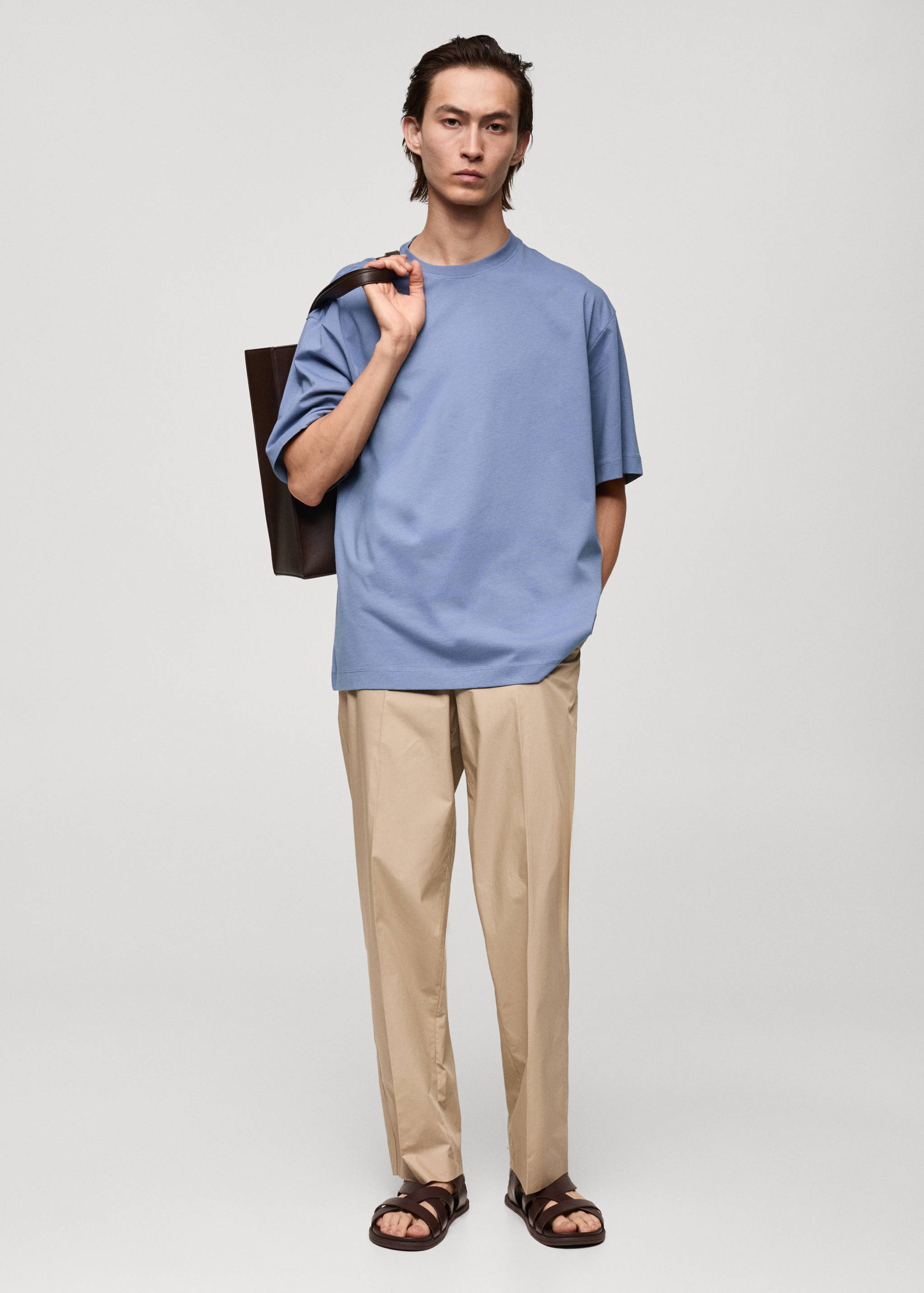 100% cotton oversized t-shirt - General plane