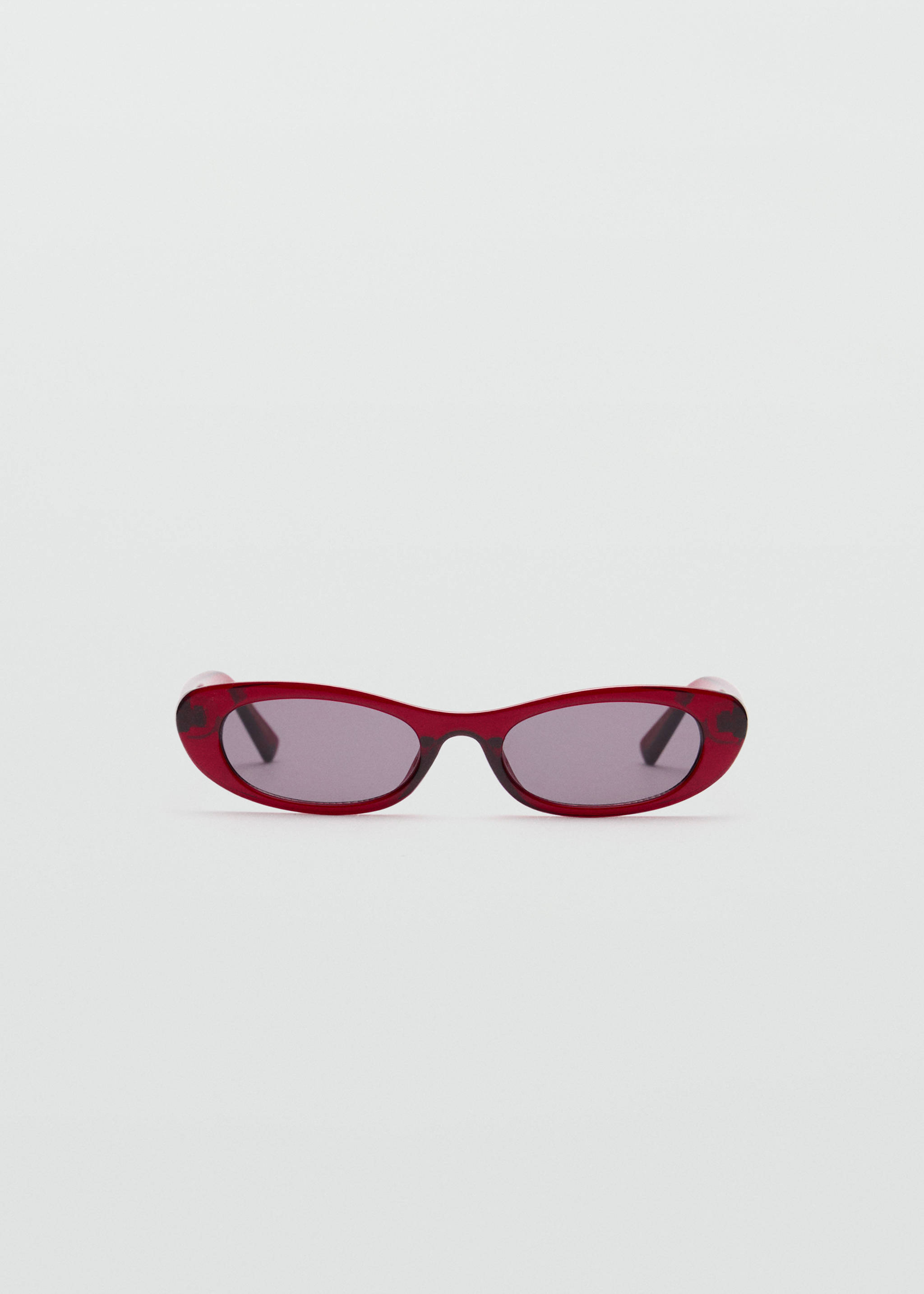 Солнцезащитные очки в овальной оправе - Изделие без модели