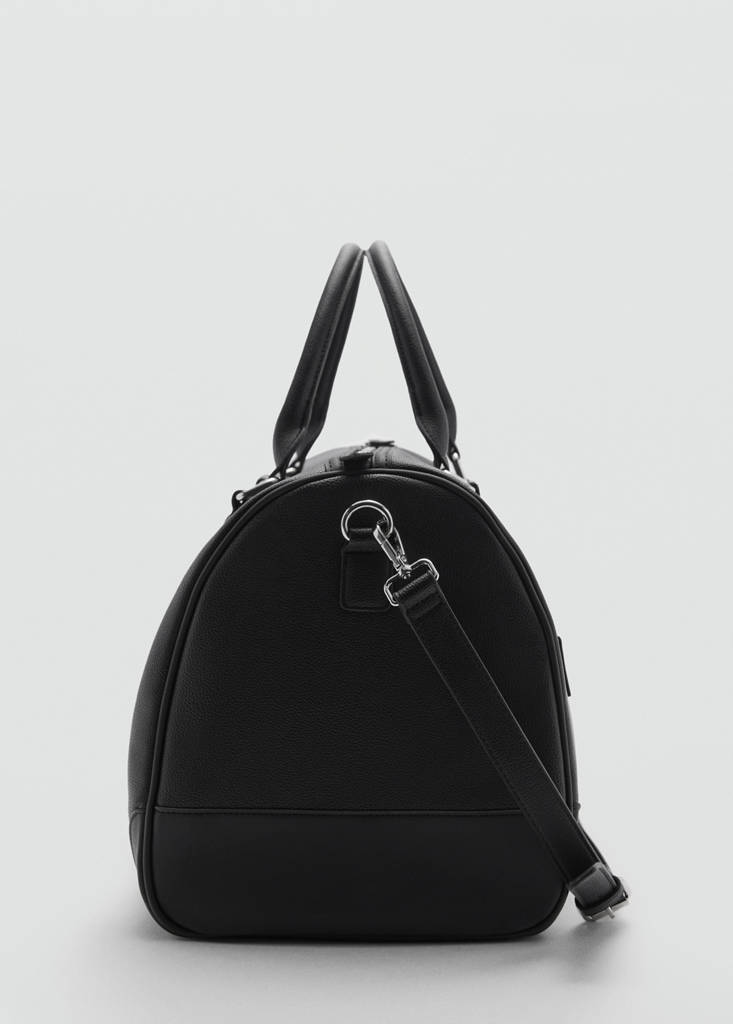 Patent faux-leather bowling bag - thumbnail 3