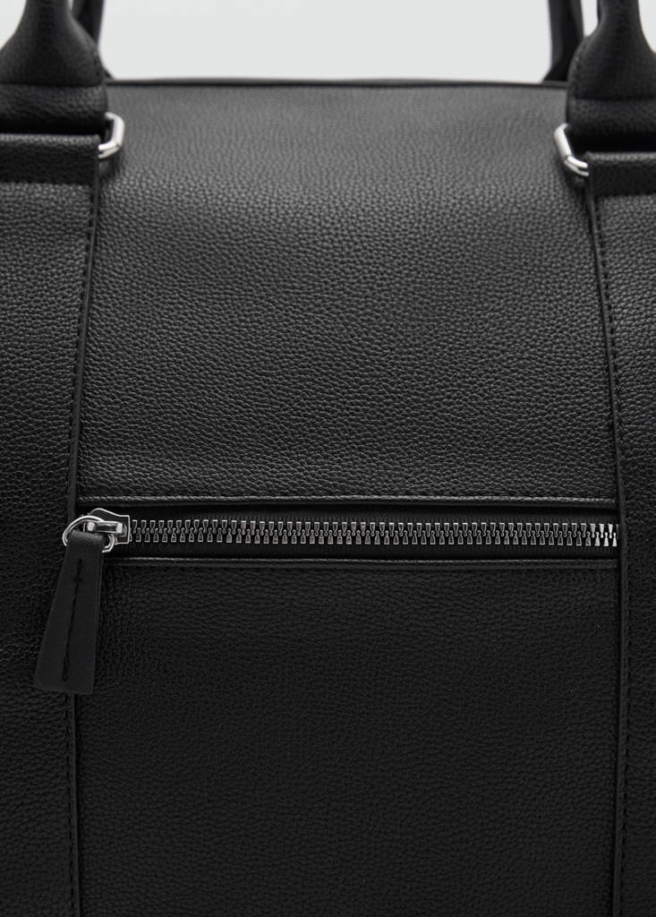 Patent faux-leather bowling bag - thumbnail 4