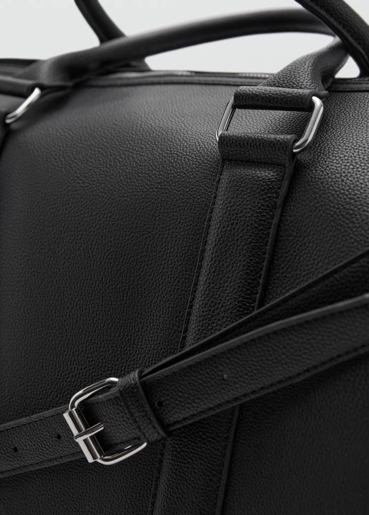 Patent faux-leather bowling bag - thumbnail 5