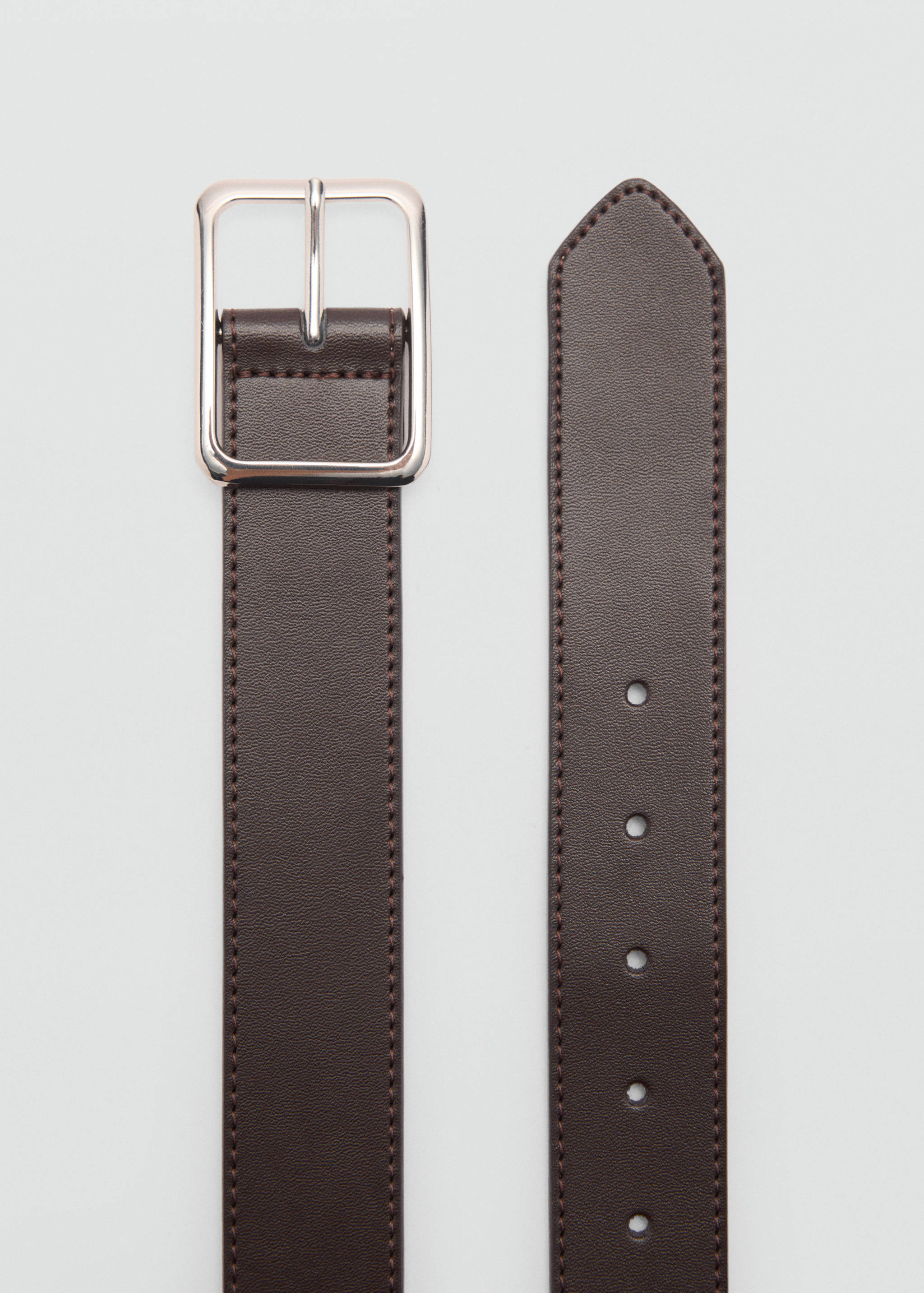 Ceinture 100 % cuir - Plan moyen