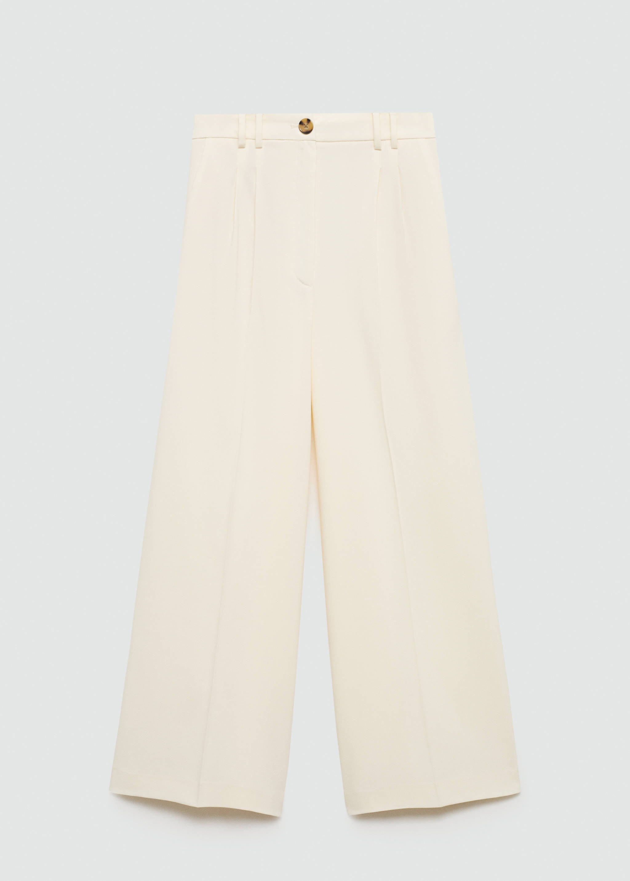 Pleated culottes trousers - Article without model