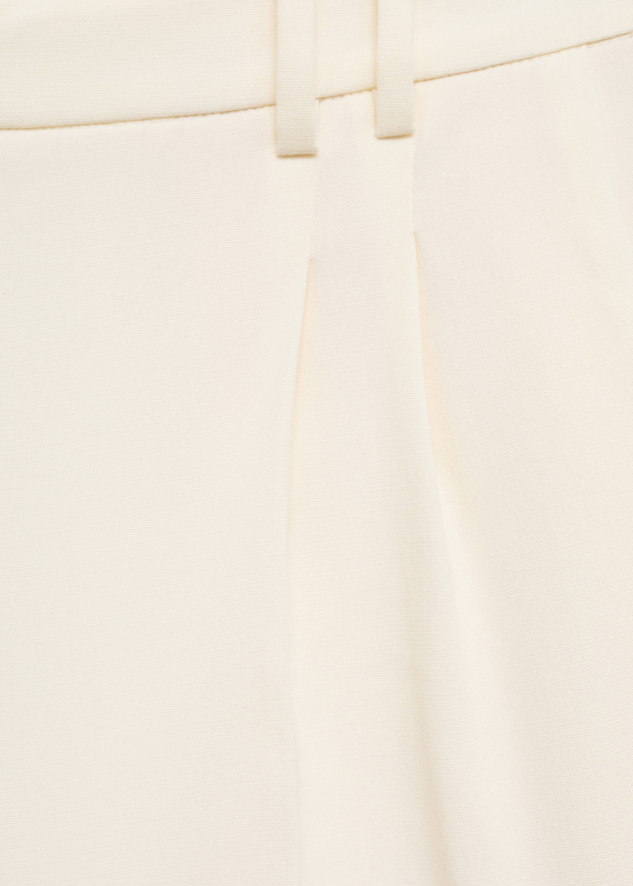 Pleated culottes trousers - Details of the article 8