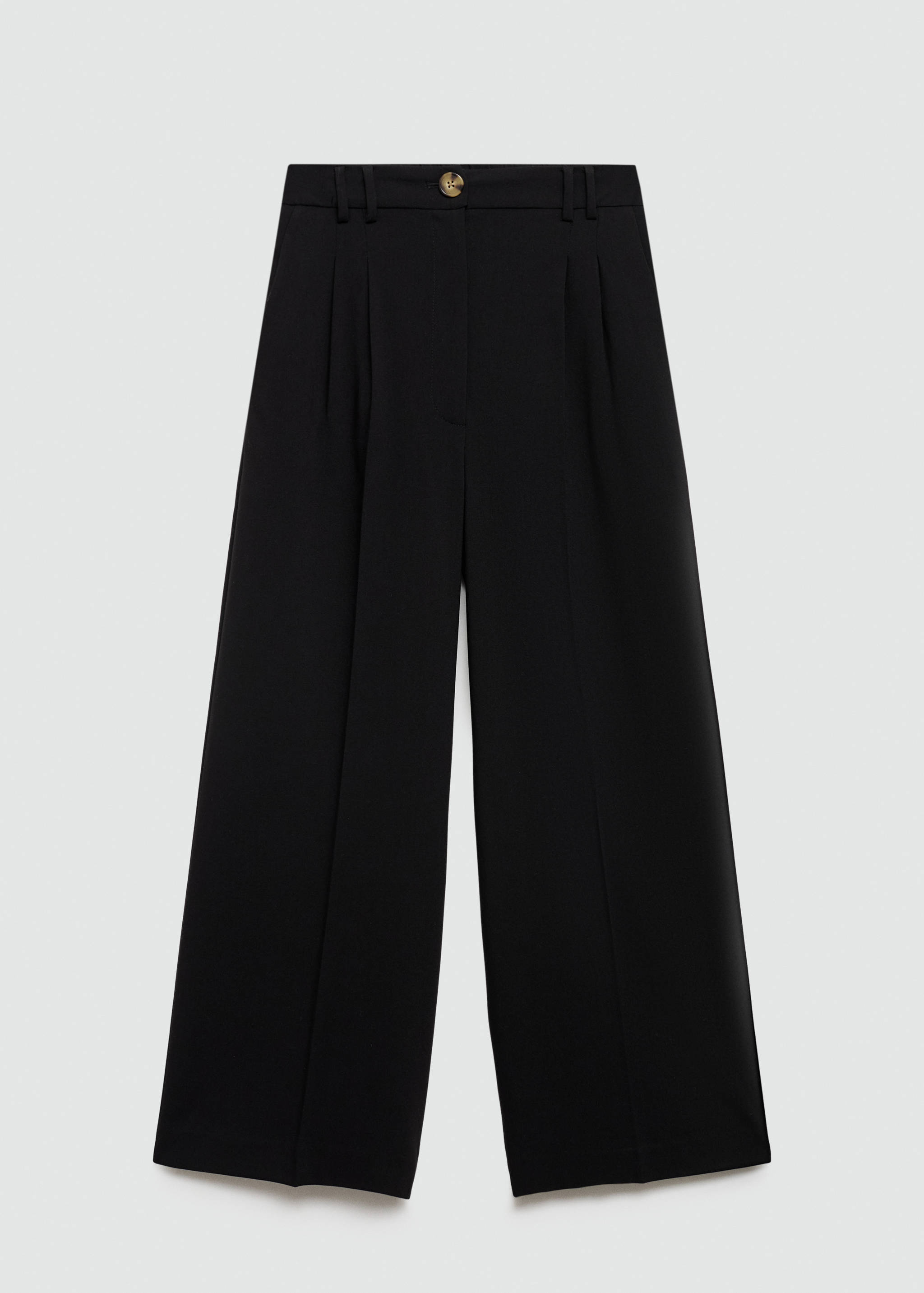 Pleated culottes trousers - Article without model
