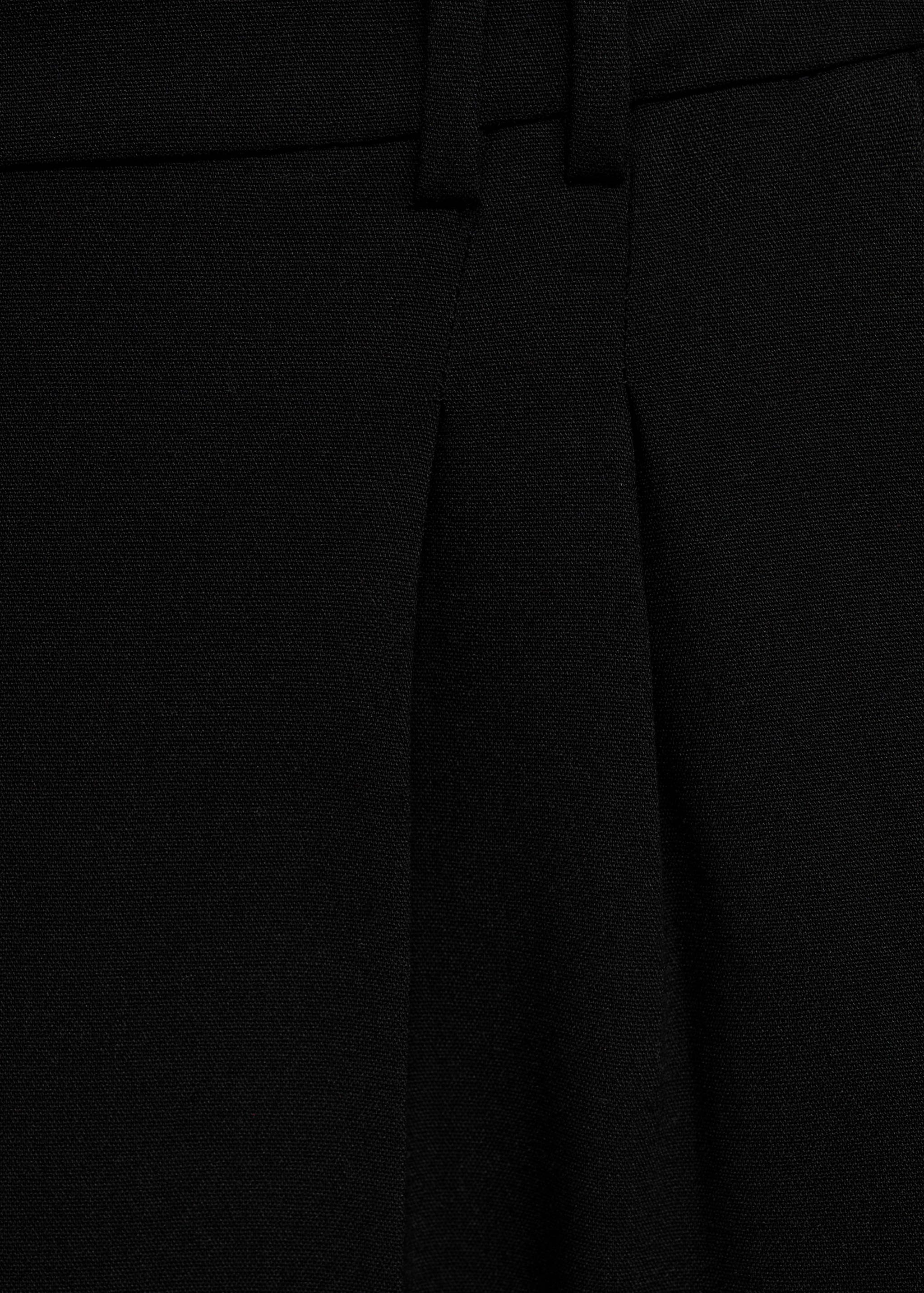 Pleated culottes trousers - Details of the article 8