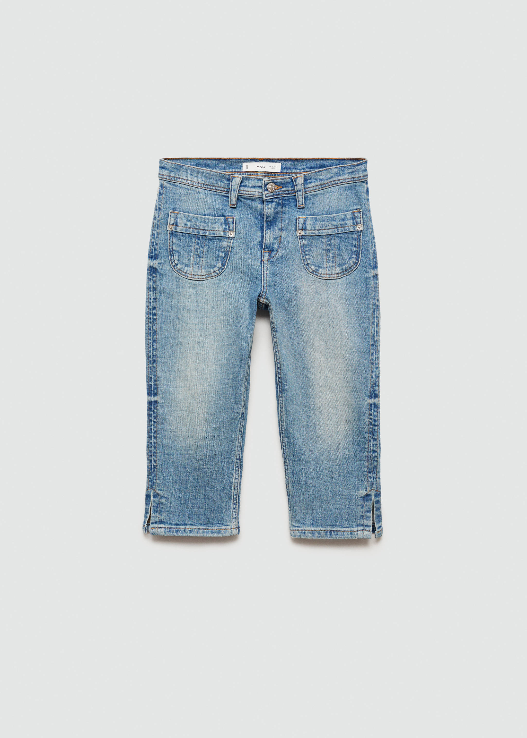 Capri jeans with pockets - Article without model