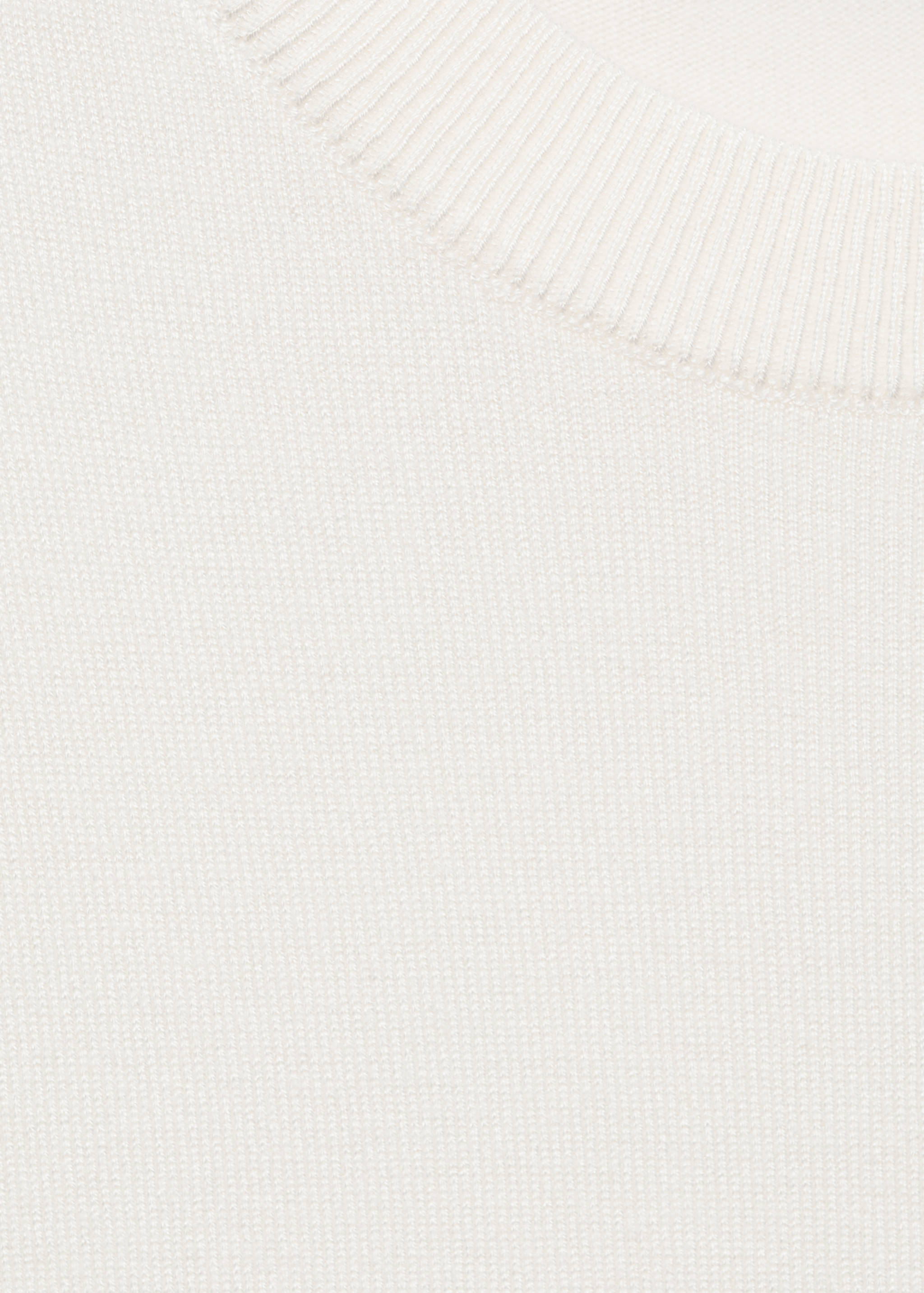 Short-sleeved fine-knit sweater - Details of the article 8