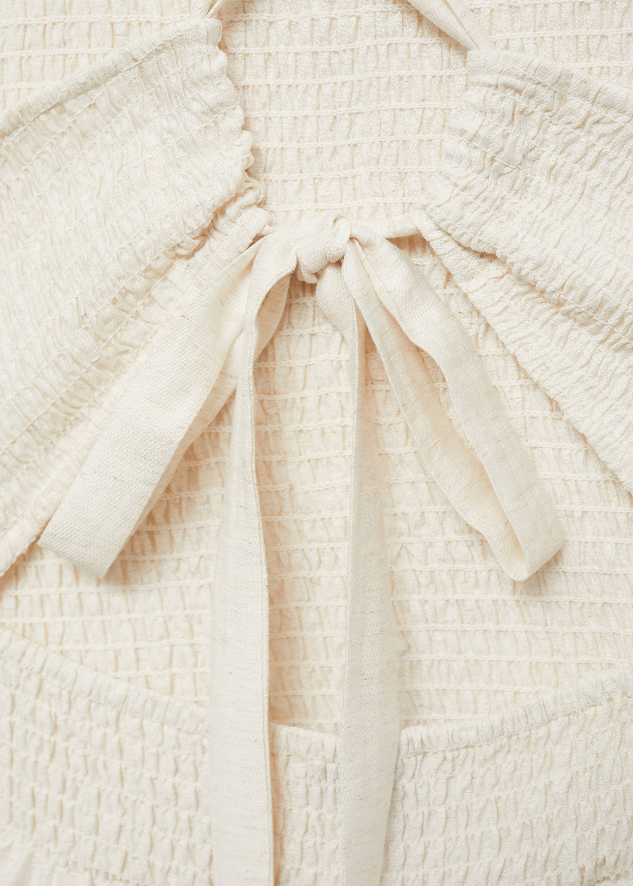 Flared dress with ruffled hem - Details of the article 0