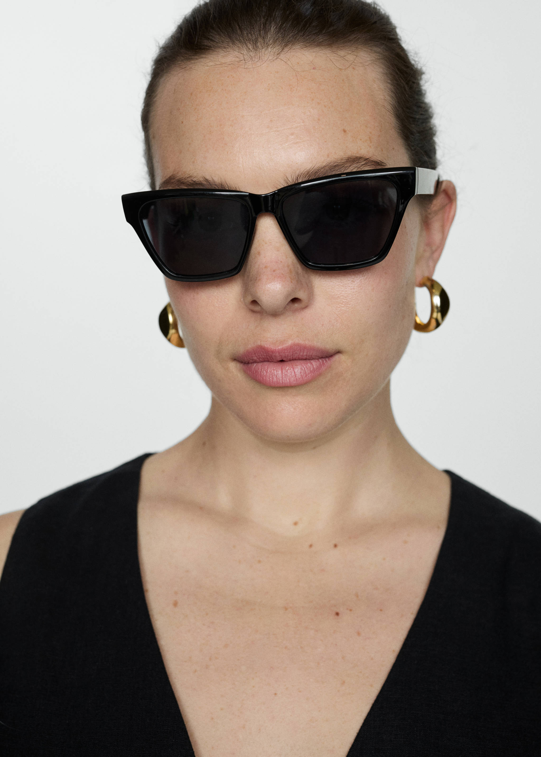 Short linen dress - Details of the article 4