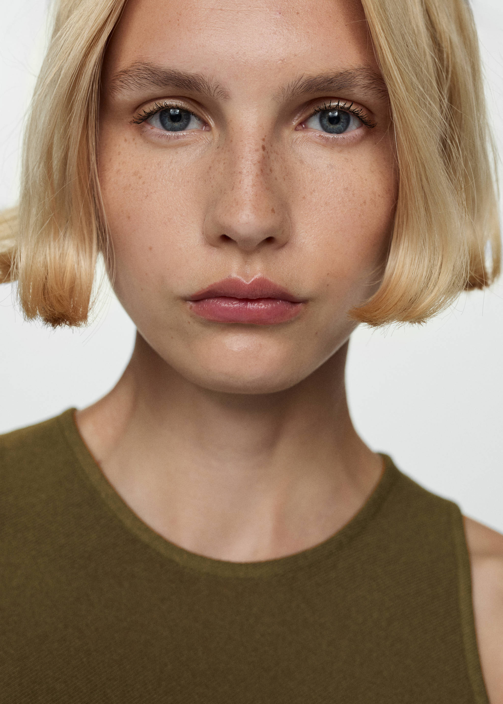 Bow knitted dress - Details of the article 1