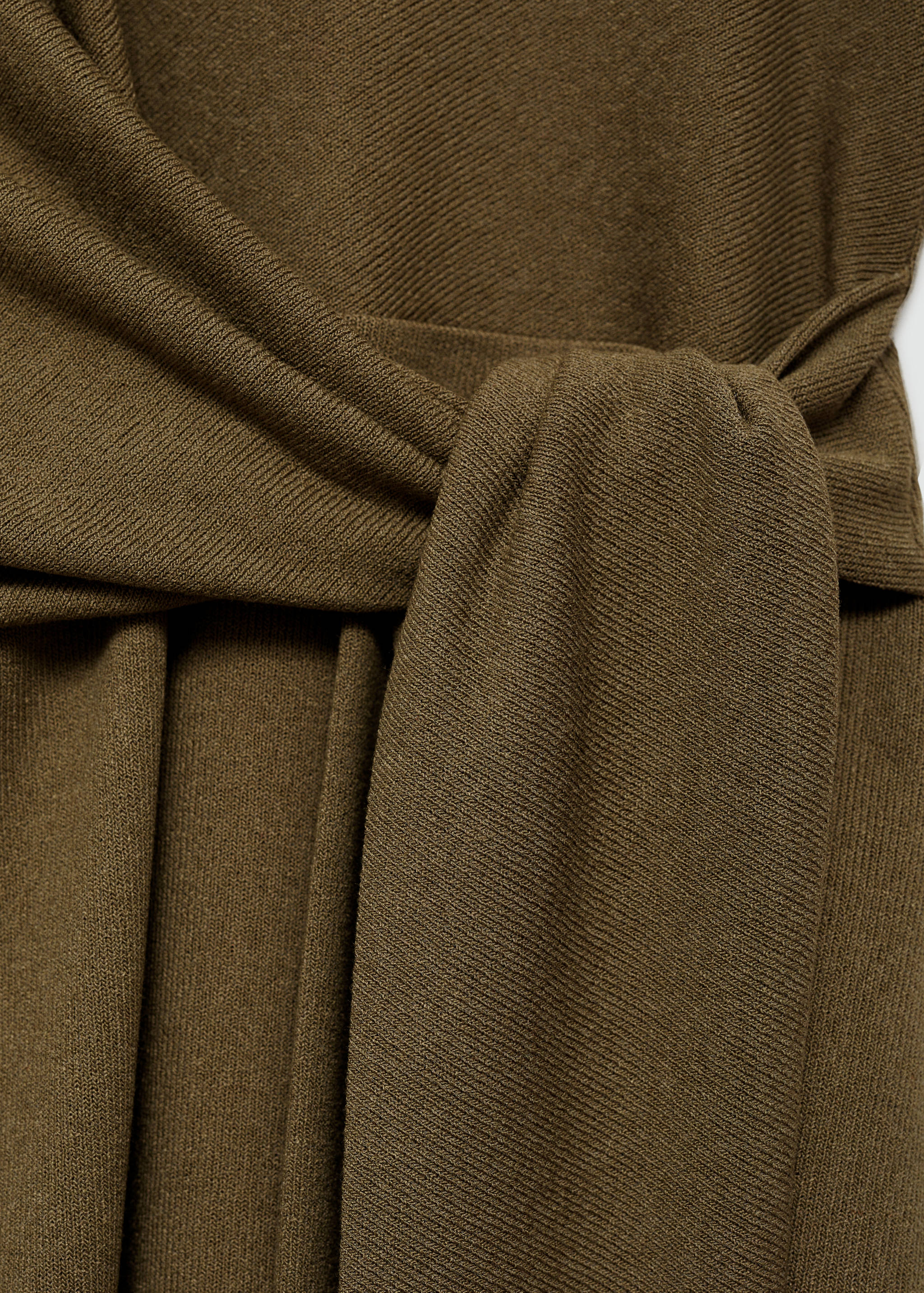Bow knitted dress - Details of the article 8