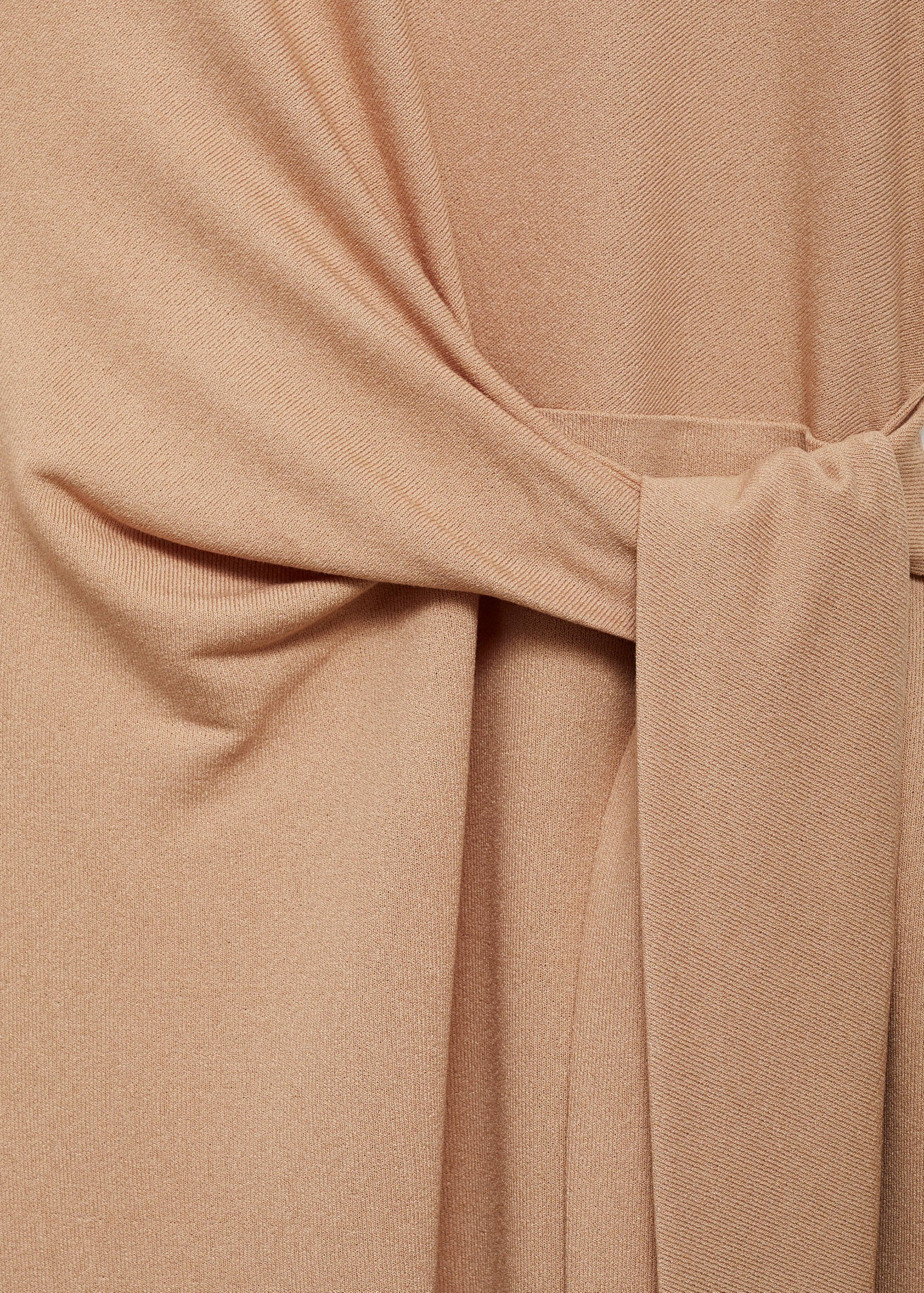 Bow knitted dress - Details of the article 8