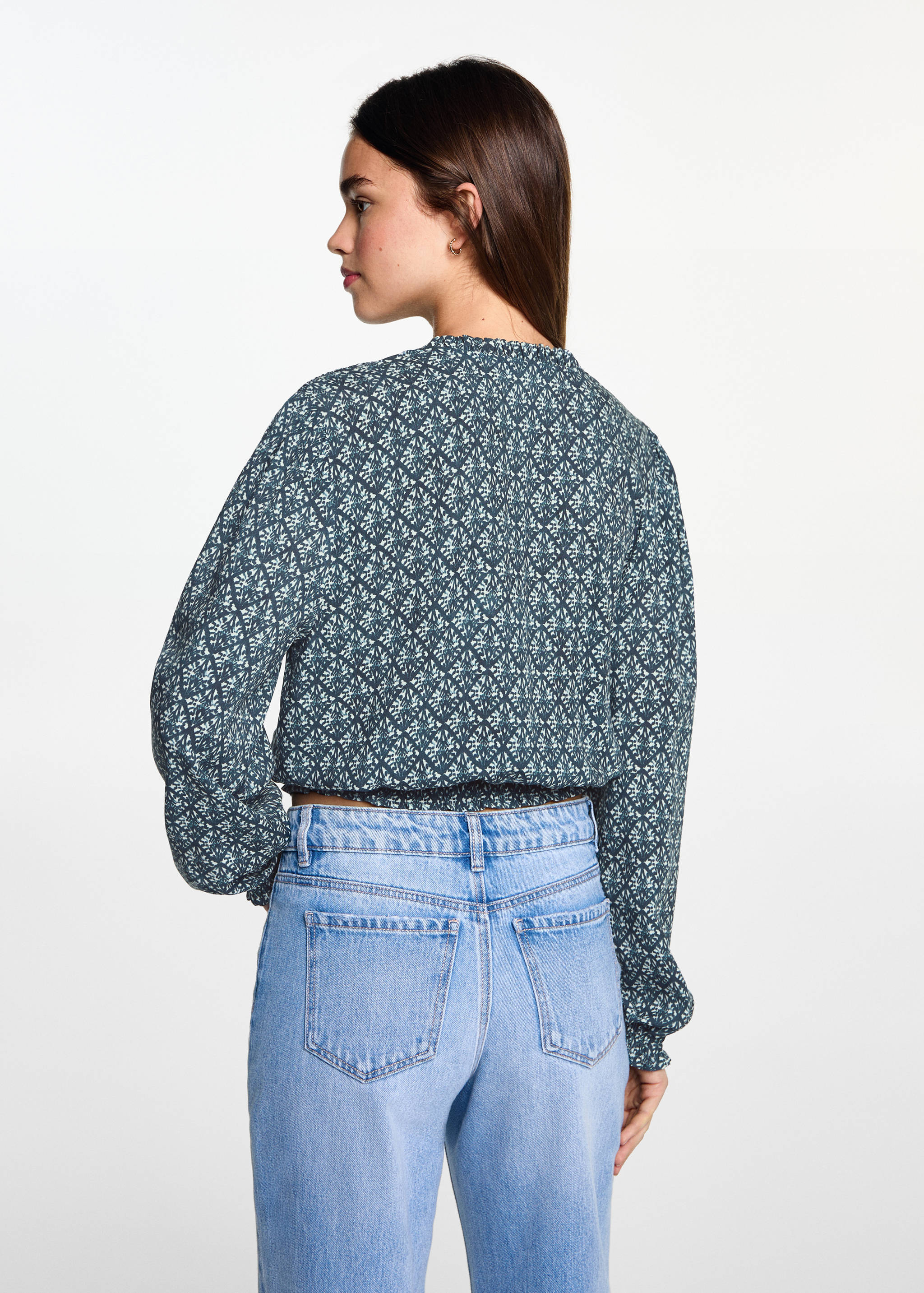 Blouse imprimée - Verso de l’article