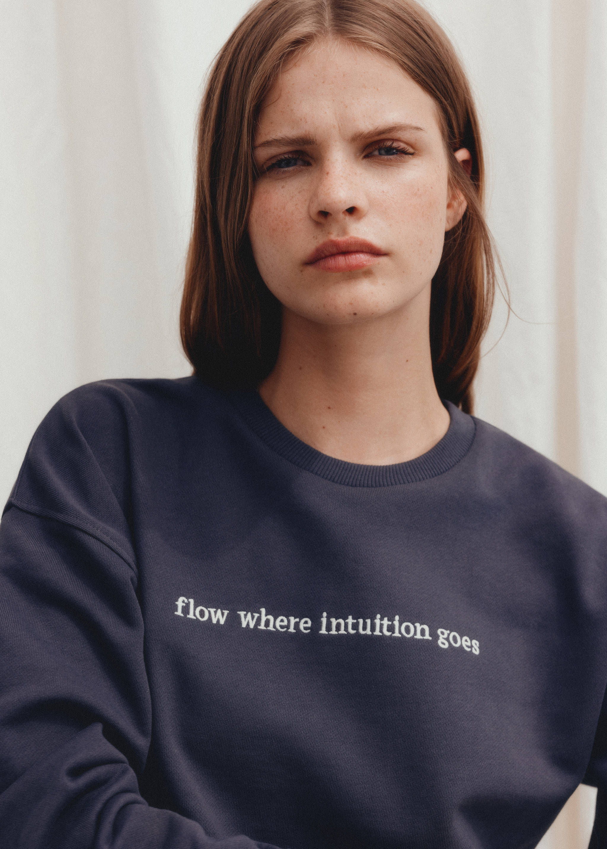 Sudadera algodón detalle bordado - Detalle del artículo 5