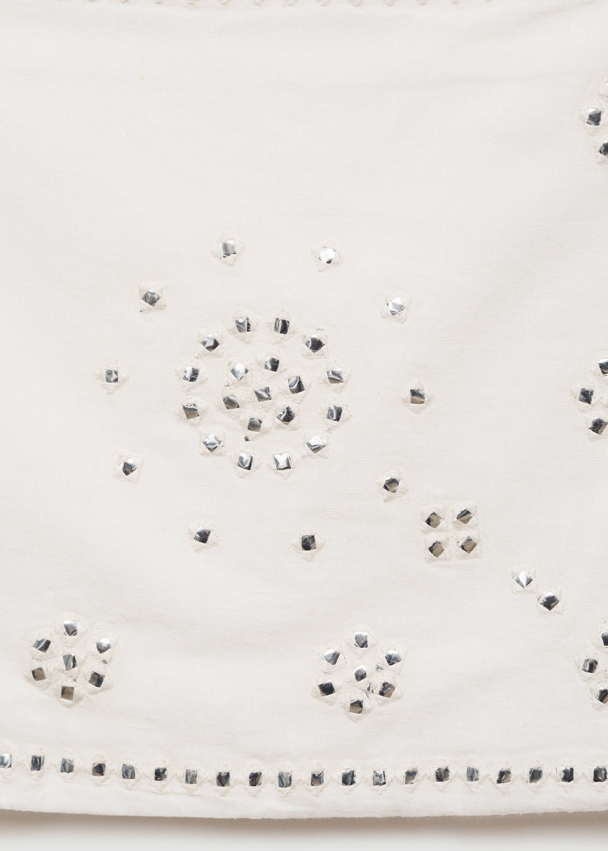 Mini skirt rhinestone bow - Details of the article 8