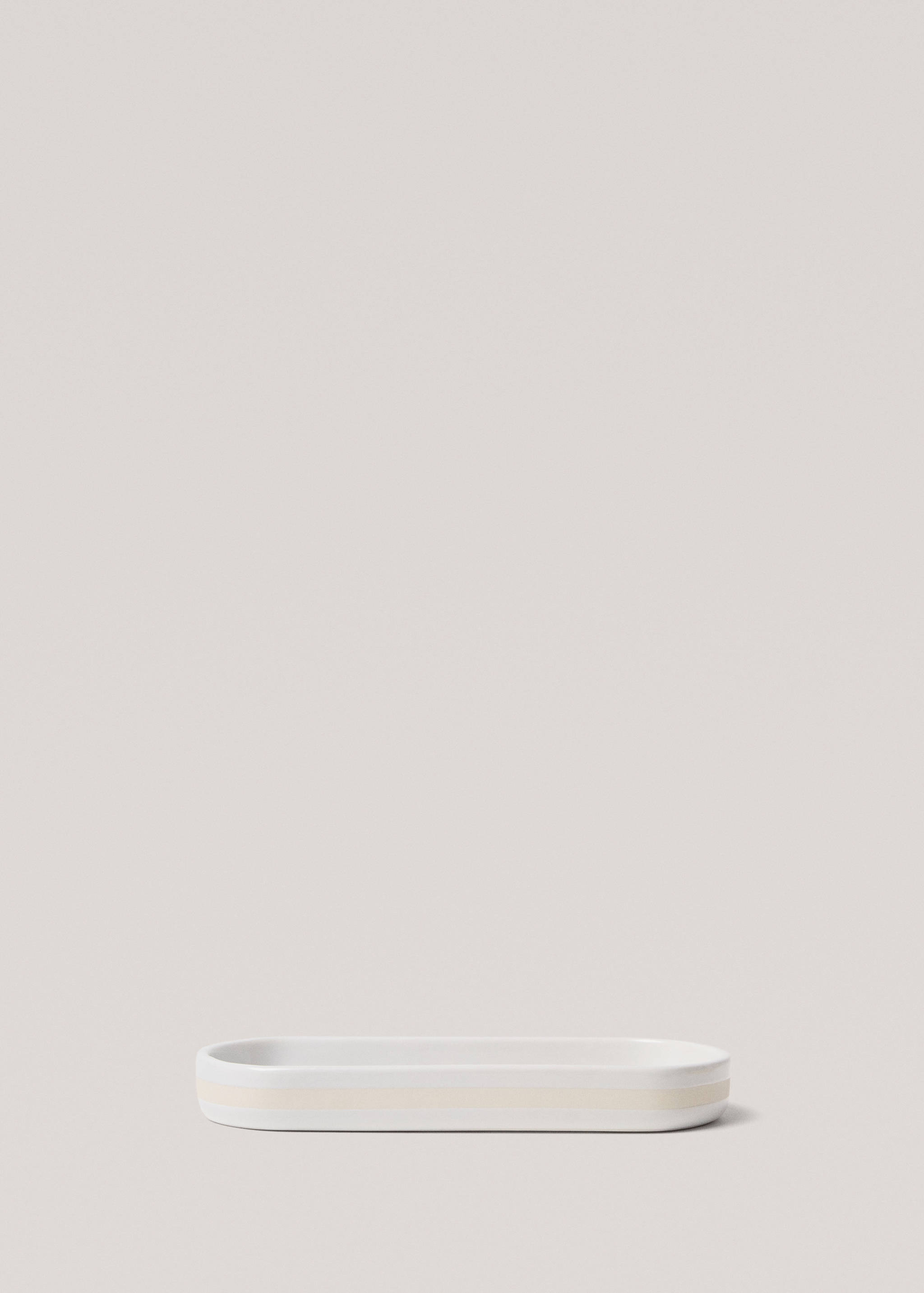 Stoneware bathroom tray - Article without model