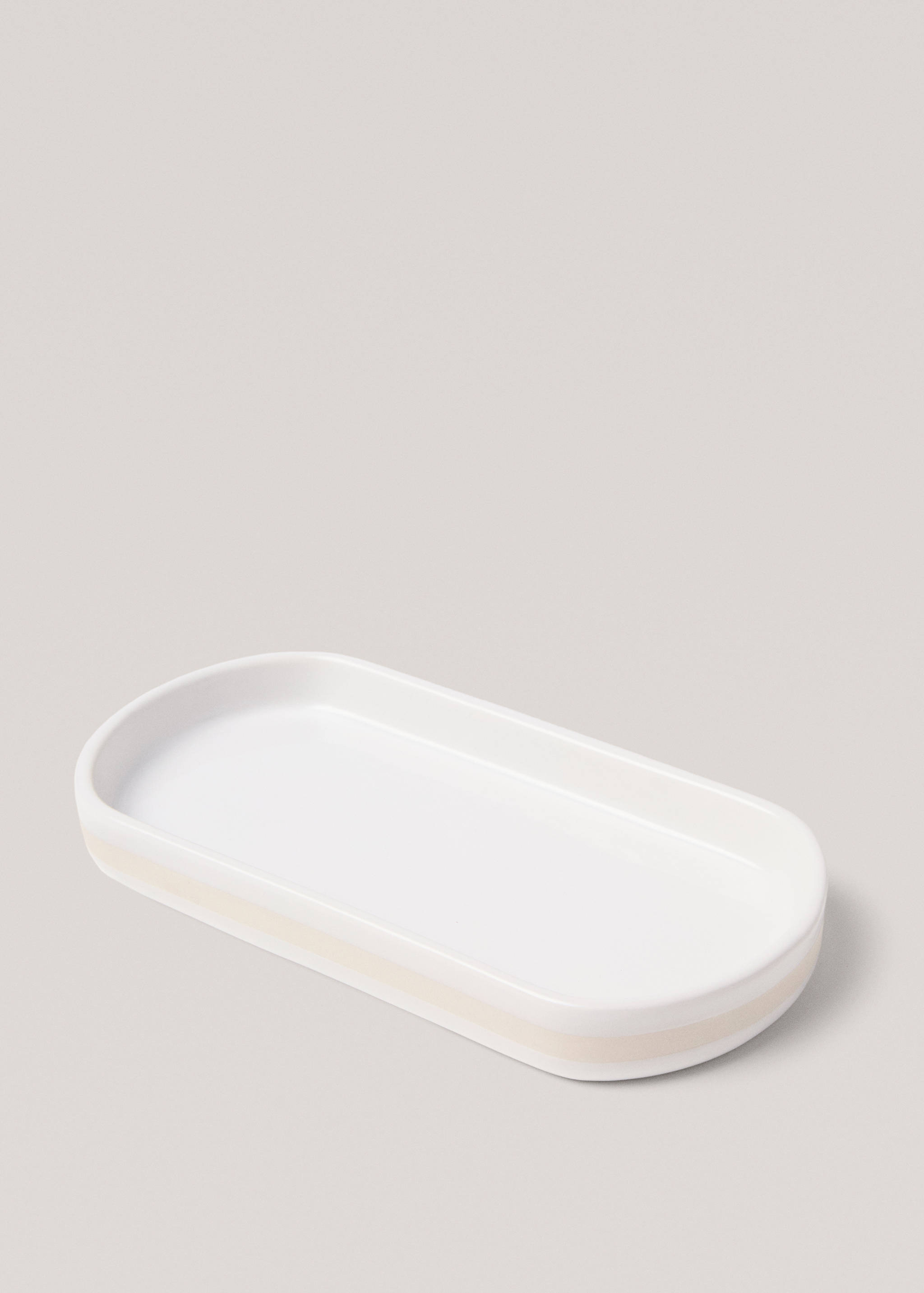Stoneware bathroom tray - Details of the article 1