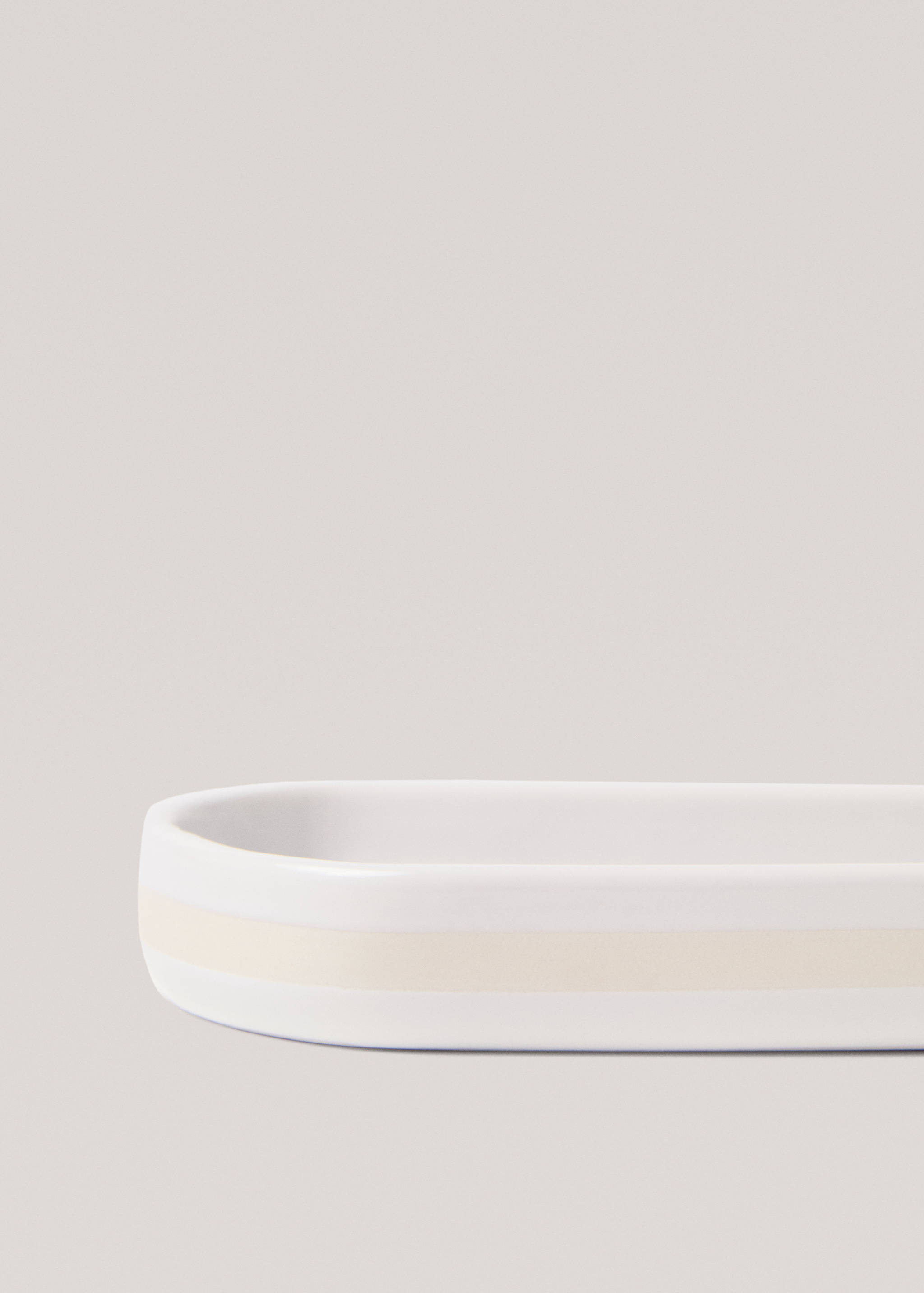 Stoneware bathroom tray - Details of the article 2
