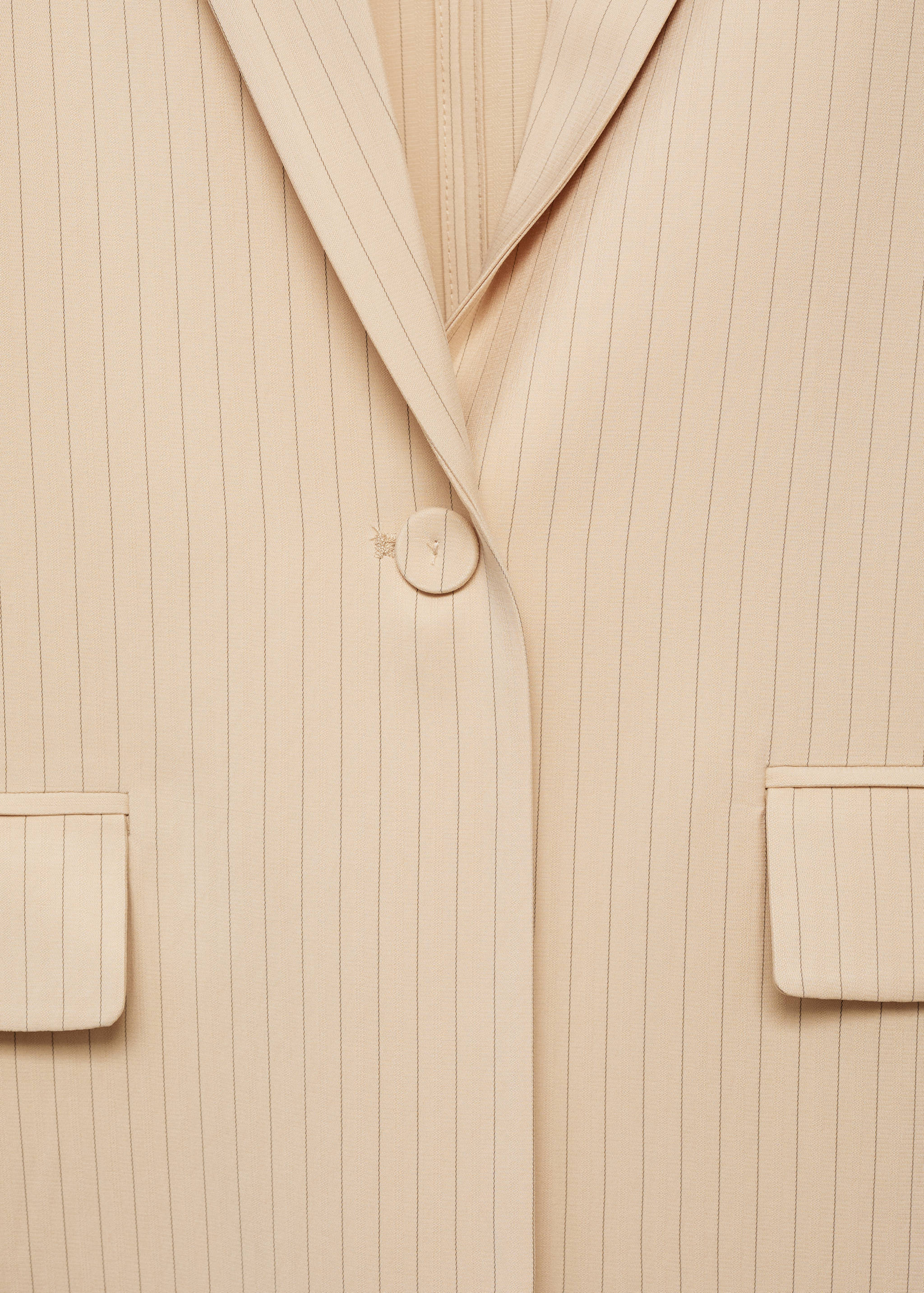 핀스트라이프 수트 재킷 - 상품 내역: 8