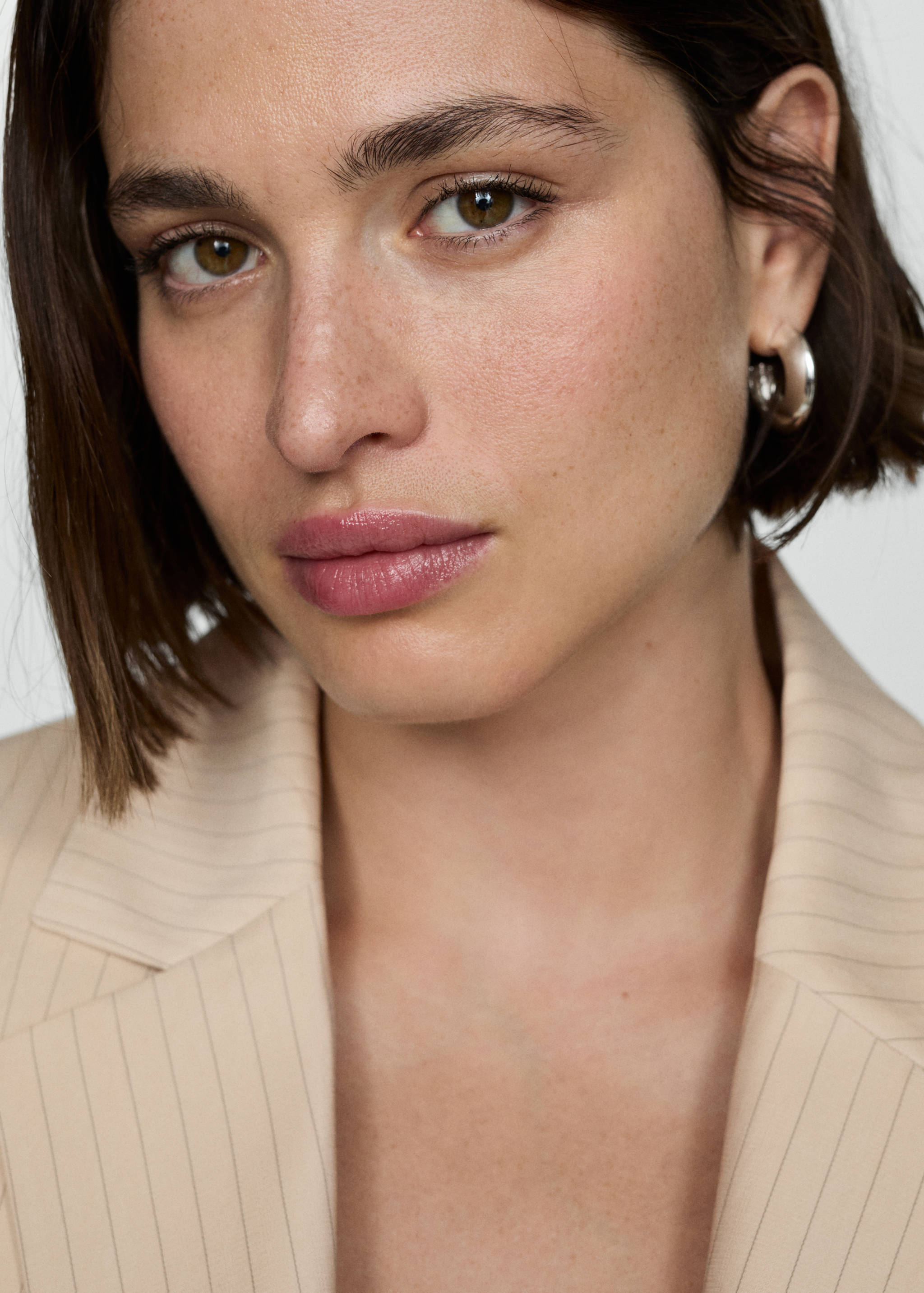 핀스트라이프 수트 재킷 - 상품 내역: 4