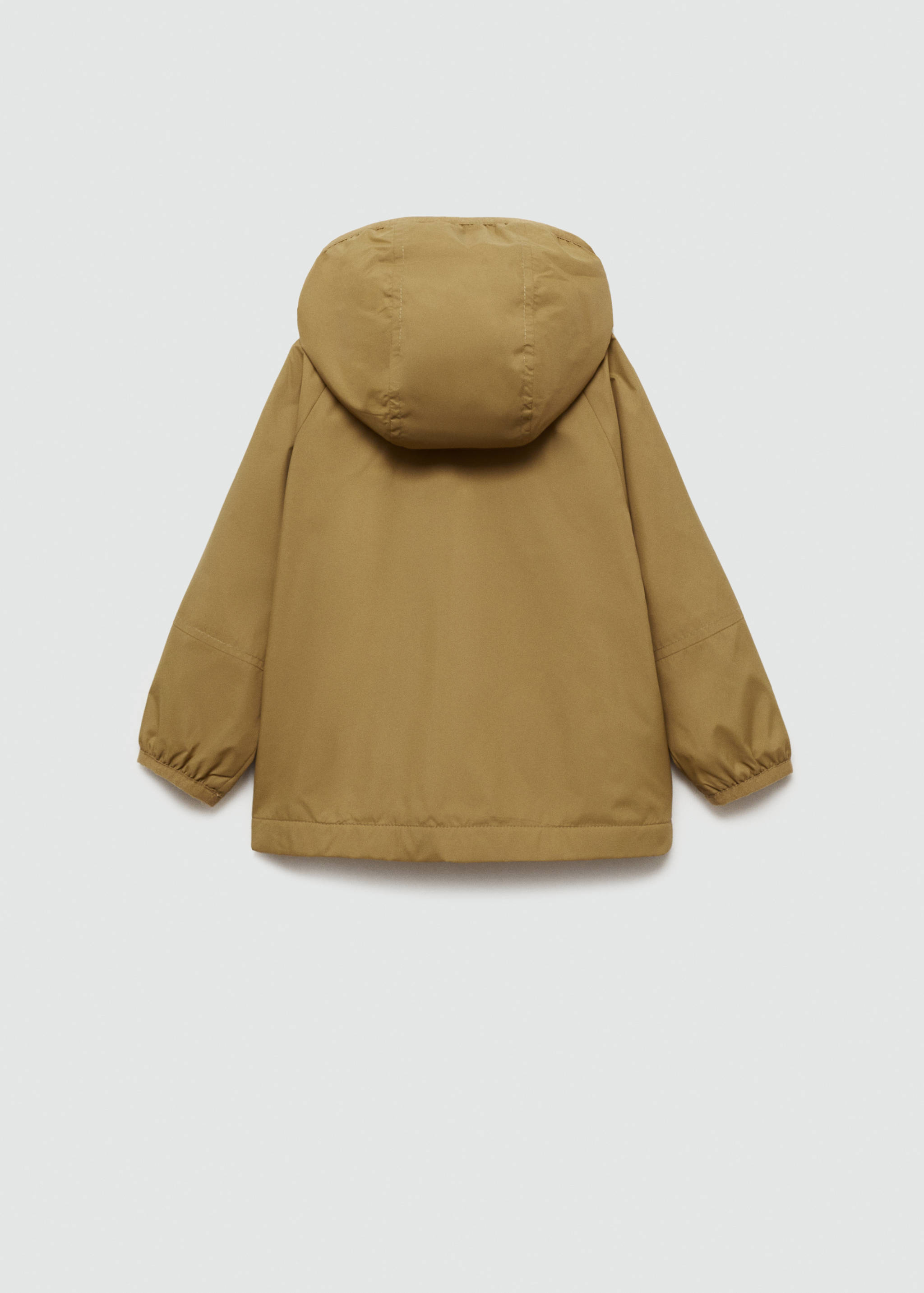 Hooded coat - Reverse of the article