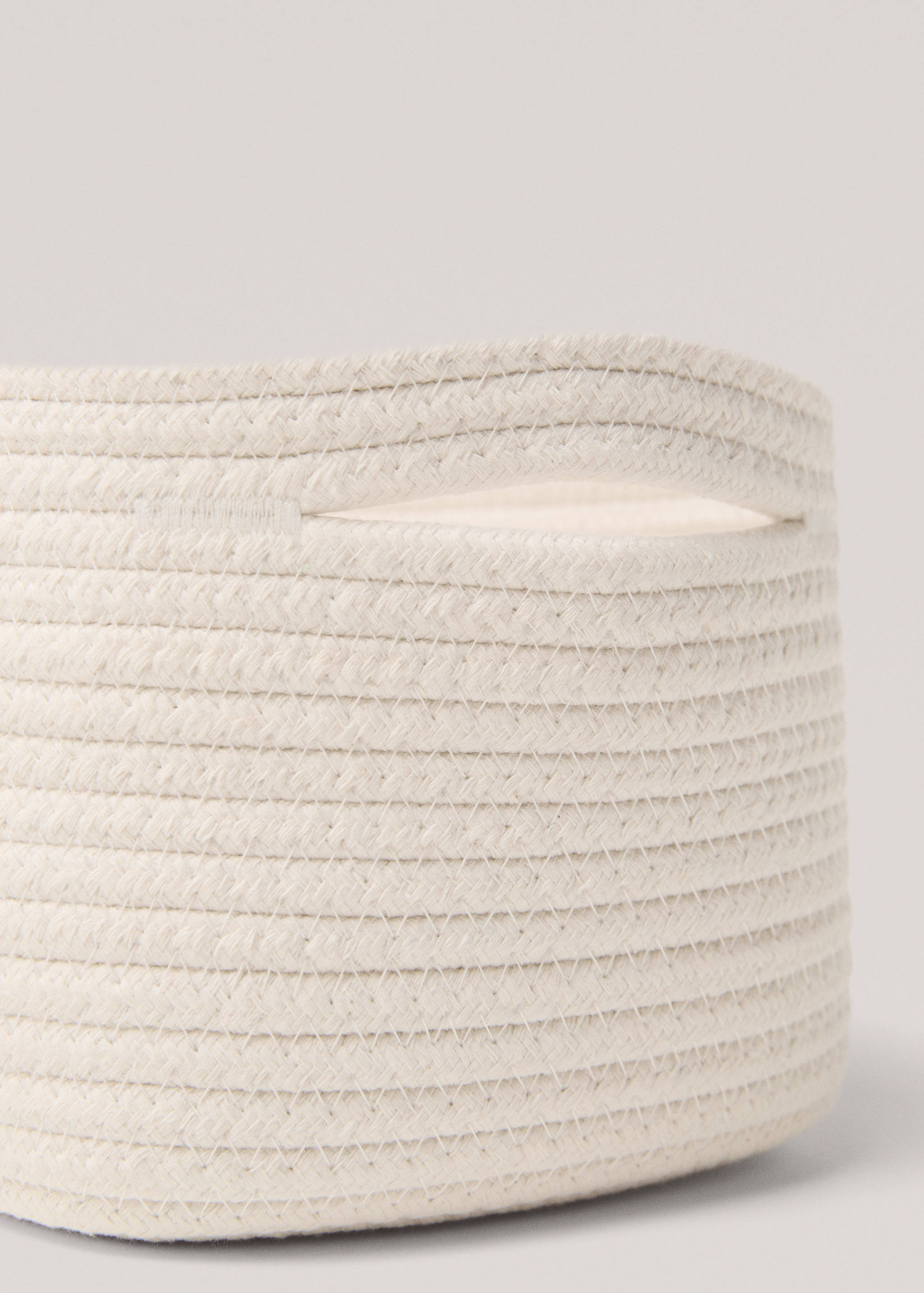 Large cotton storage basket - Details of the article 1