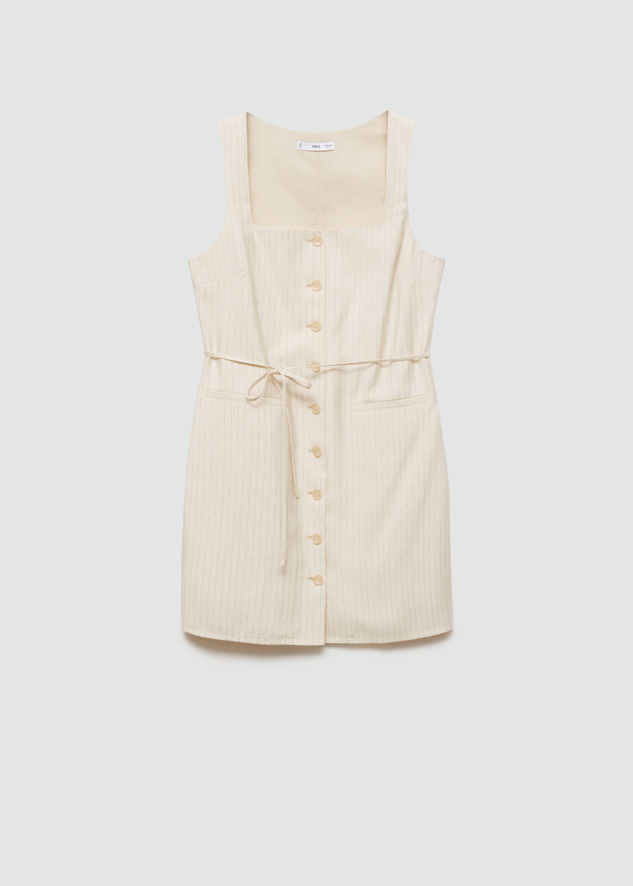 Striped bow dress - Article without model