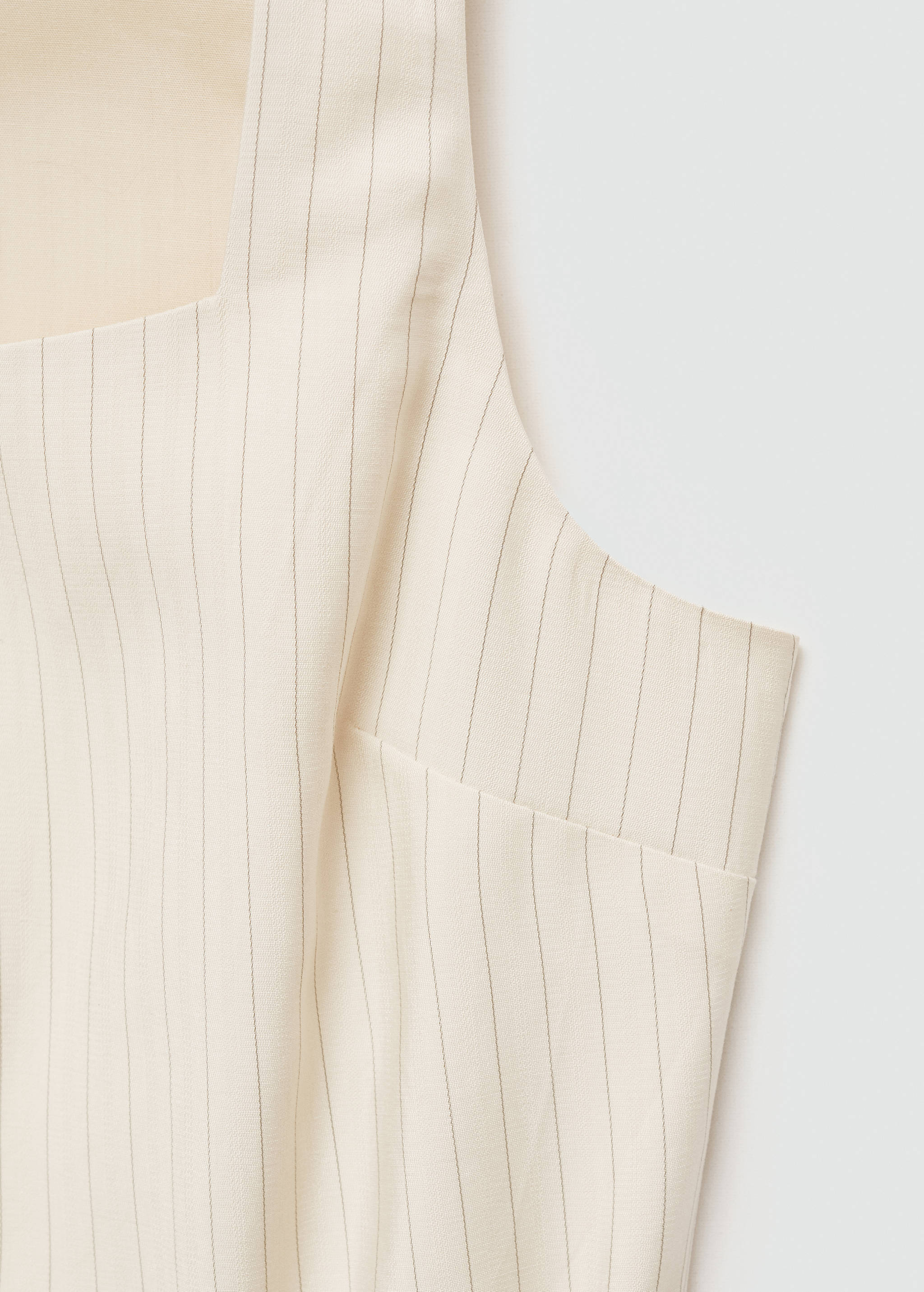 Striped bow dress - Details of the article 8