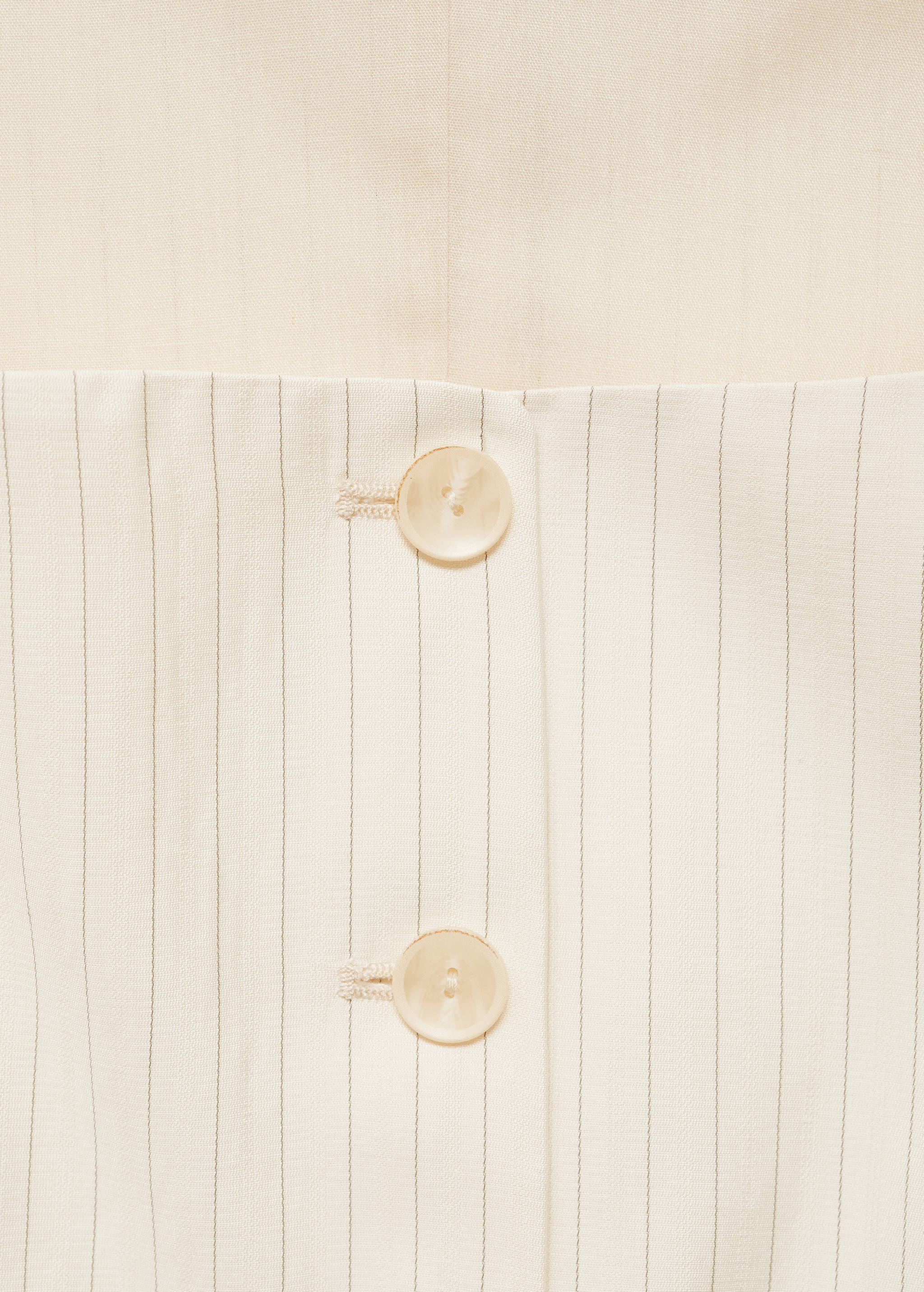 Striped bow dress - Details of the article 0