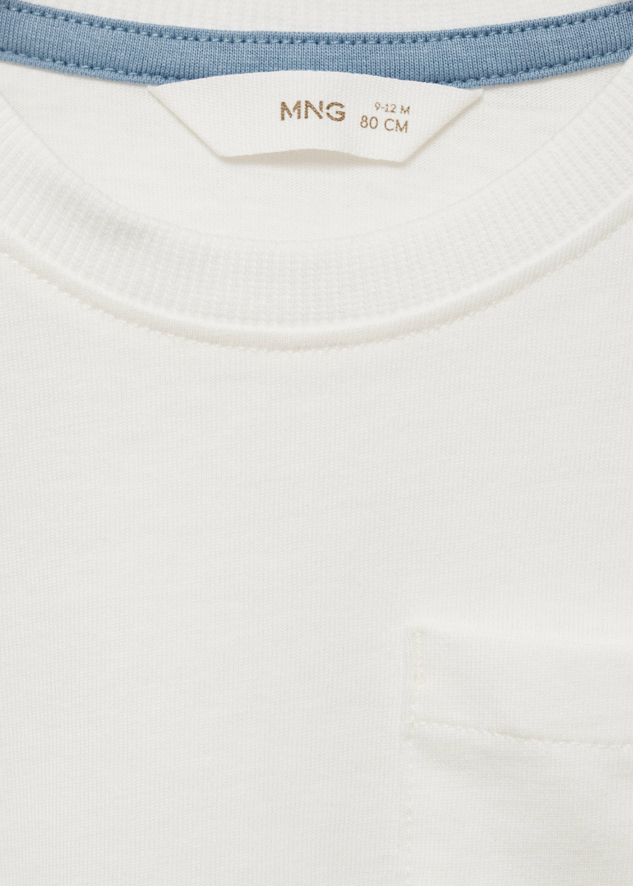 Long sleeve cotton t-shirt - Details of the article 8