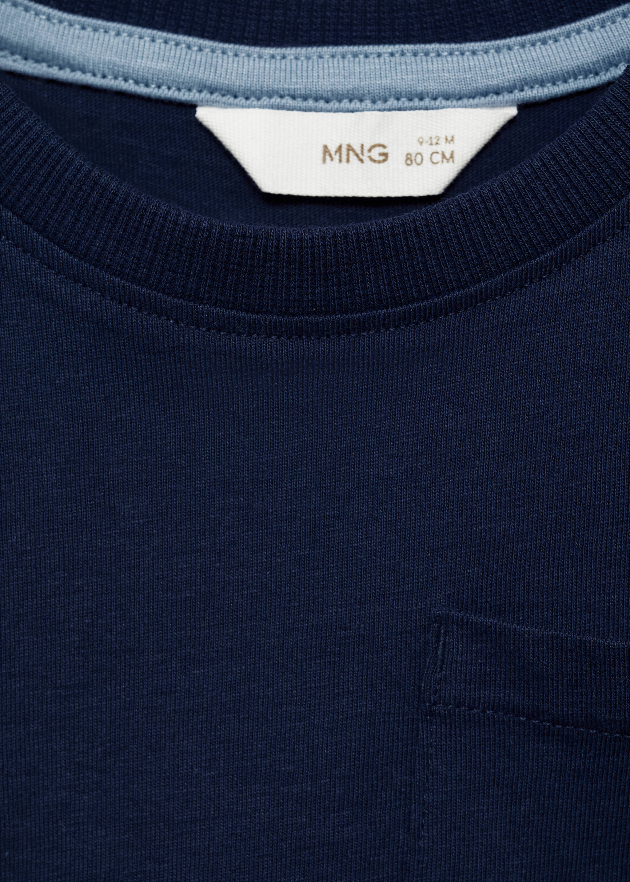 Long sleeve cotton t-shirt - Details of the article 8