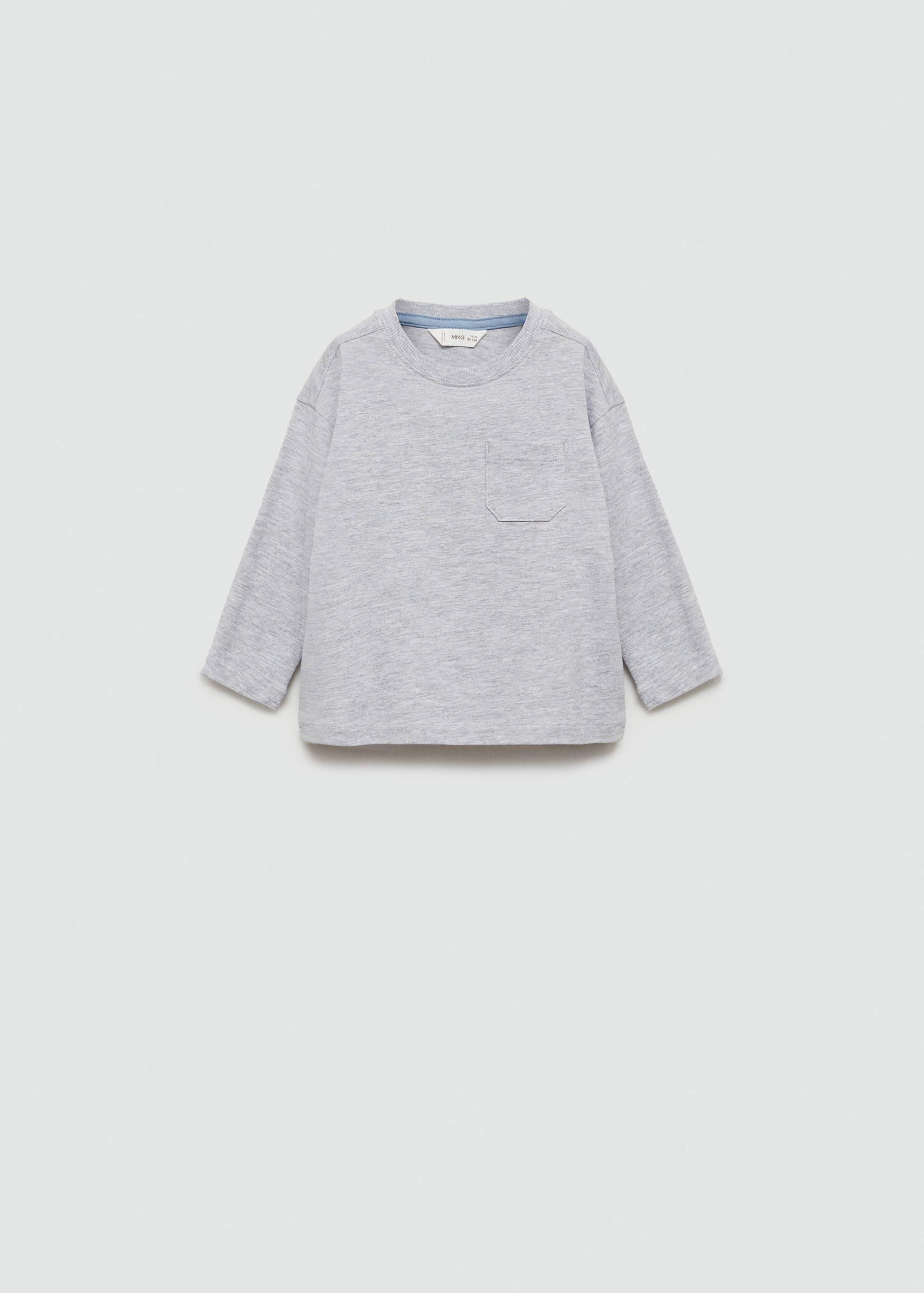 Long sleeve cotton t-shirt - Article without model