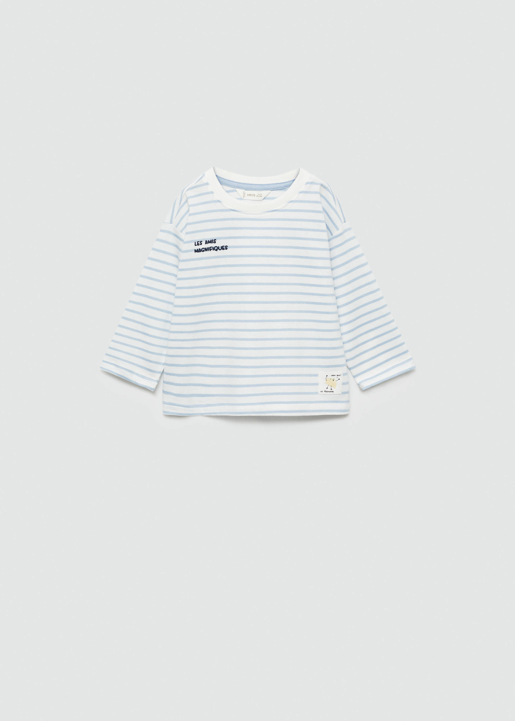 Camiseta manga larga estampada - Artículo sin modelo