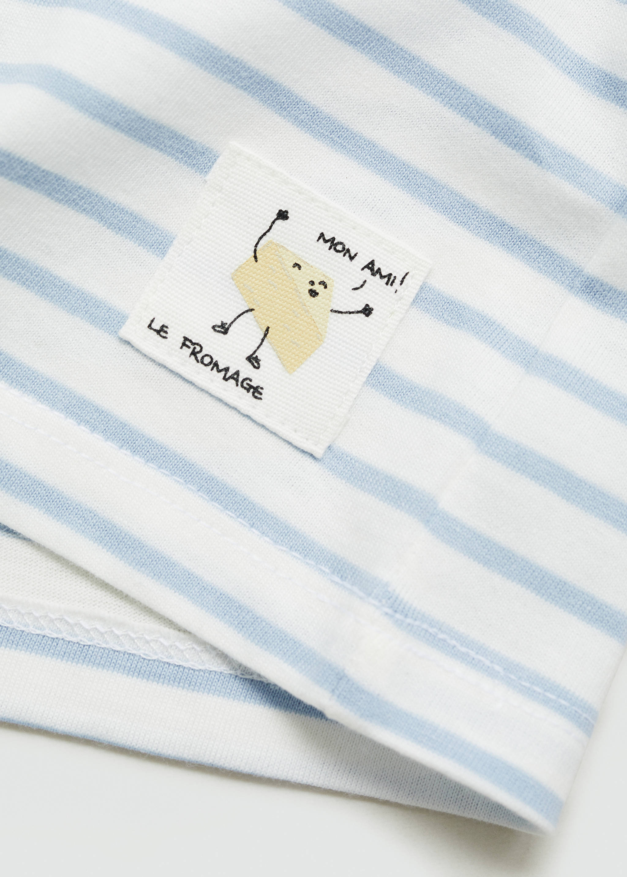 Camiseta manga larga estampada - Detalle del artículo 0