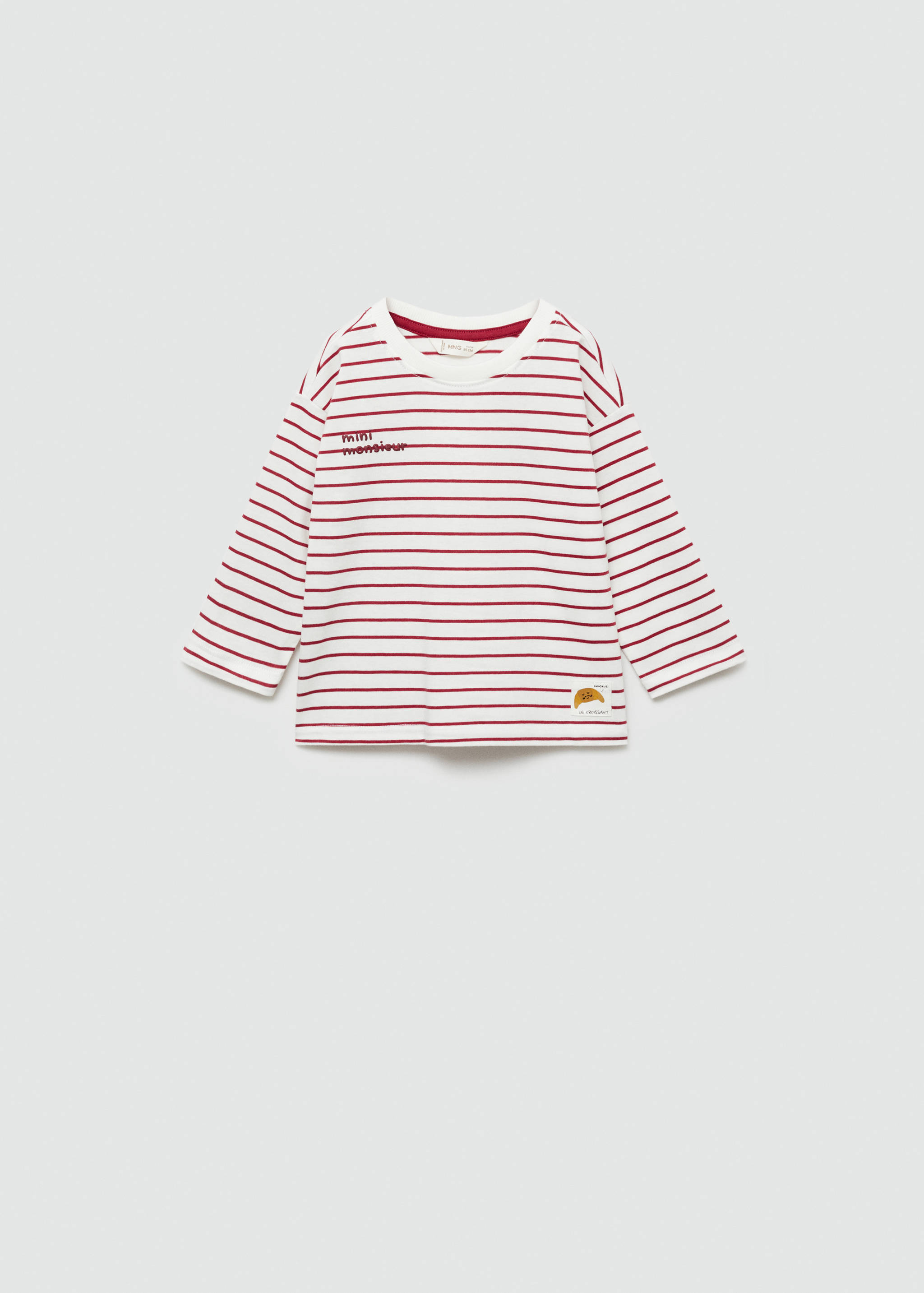 Camiseta manga larga estampada - Artículo sin modelo