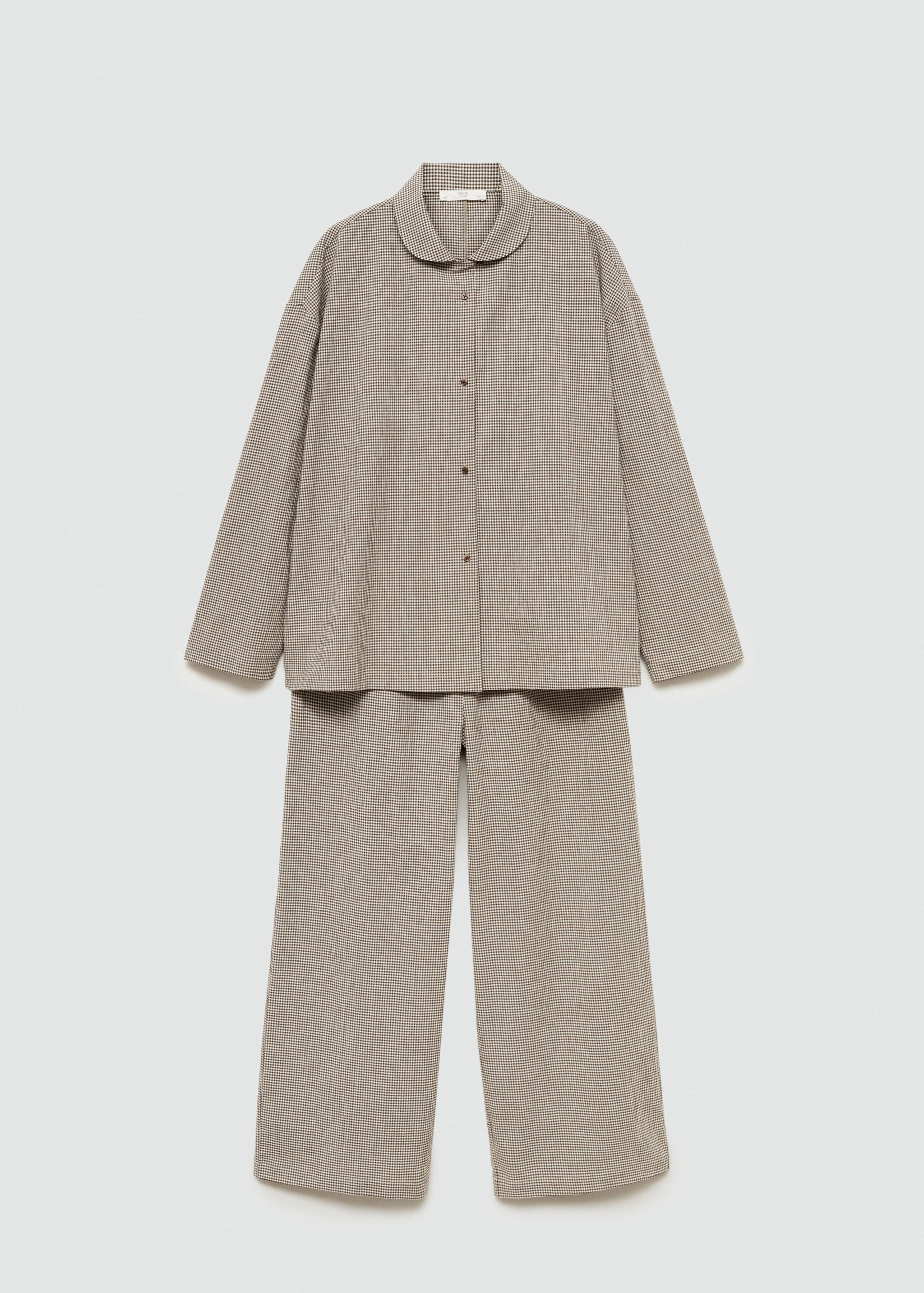 Cotton long pyjamas - Article without model