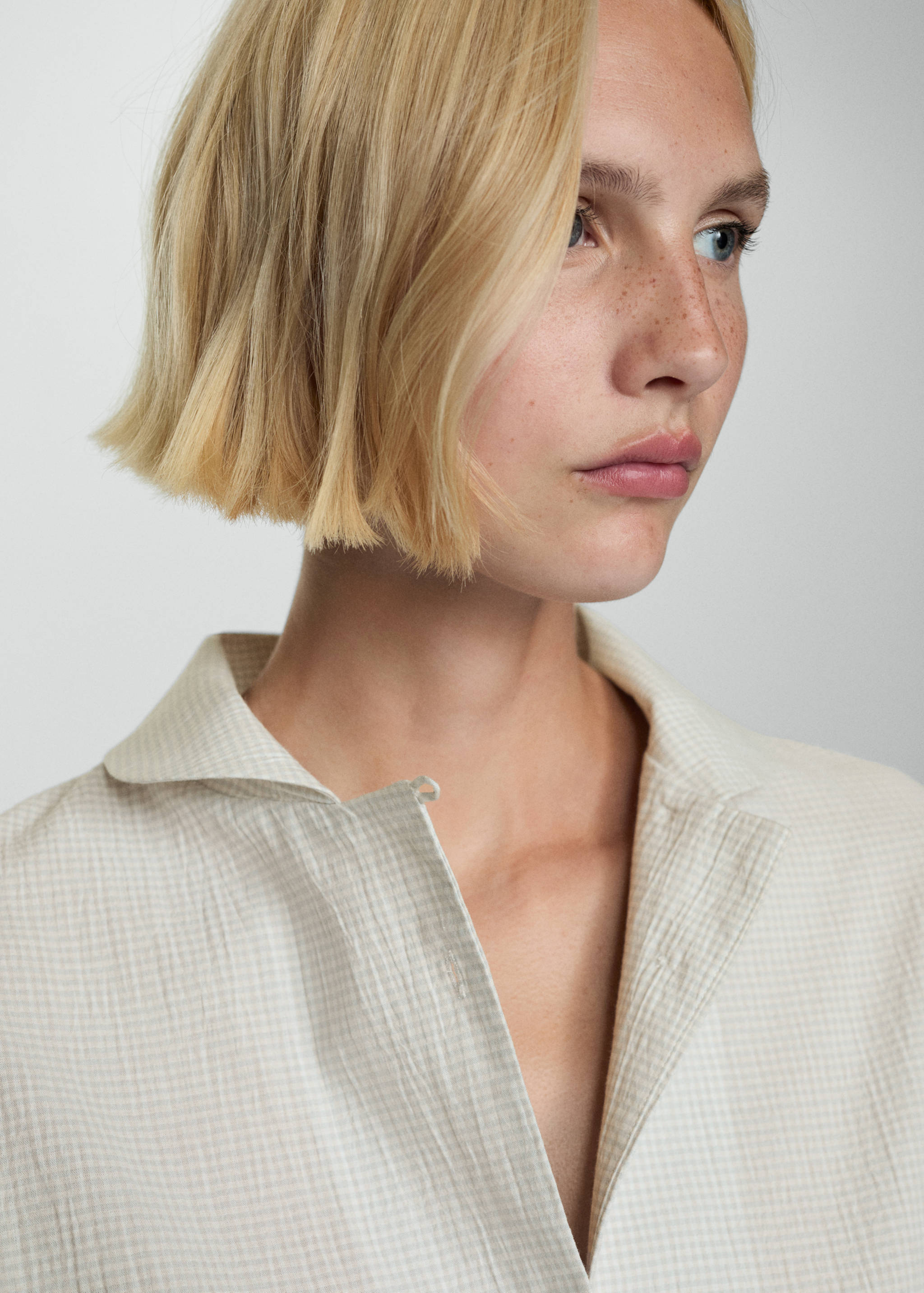 Cotton long pyjamas - Details of the article 1