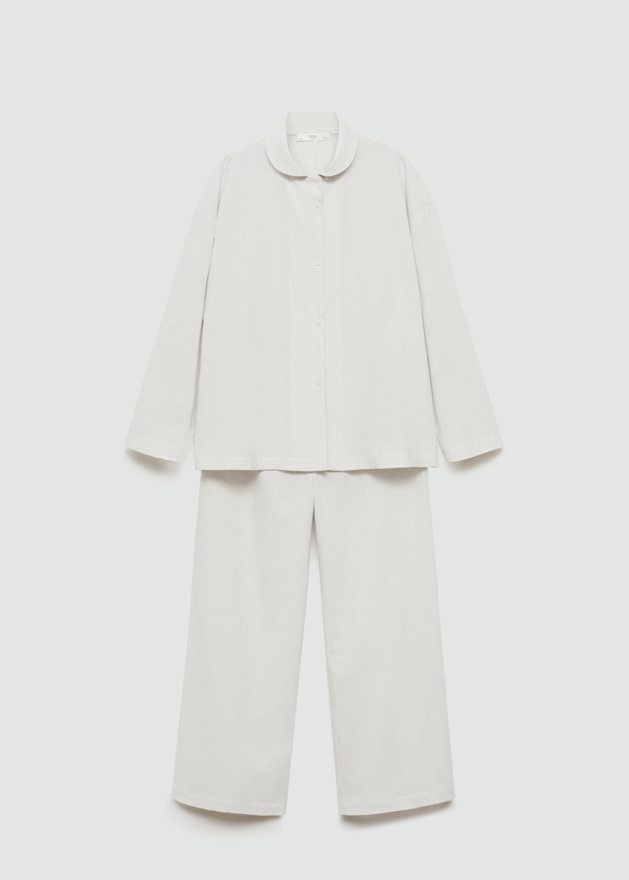 Cotton long pyjamas - Article without model