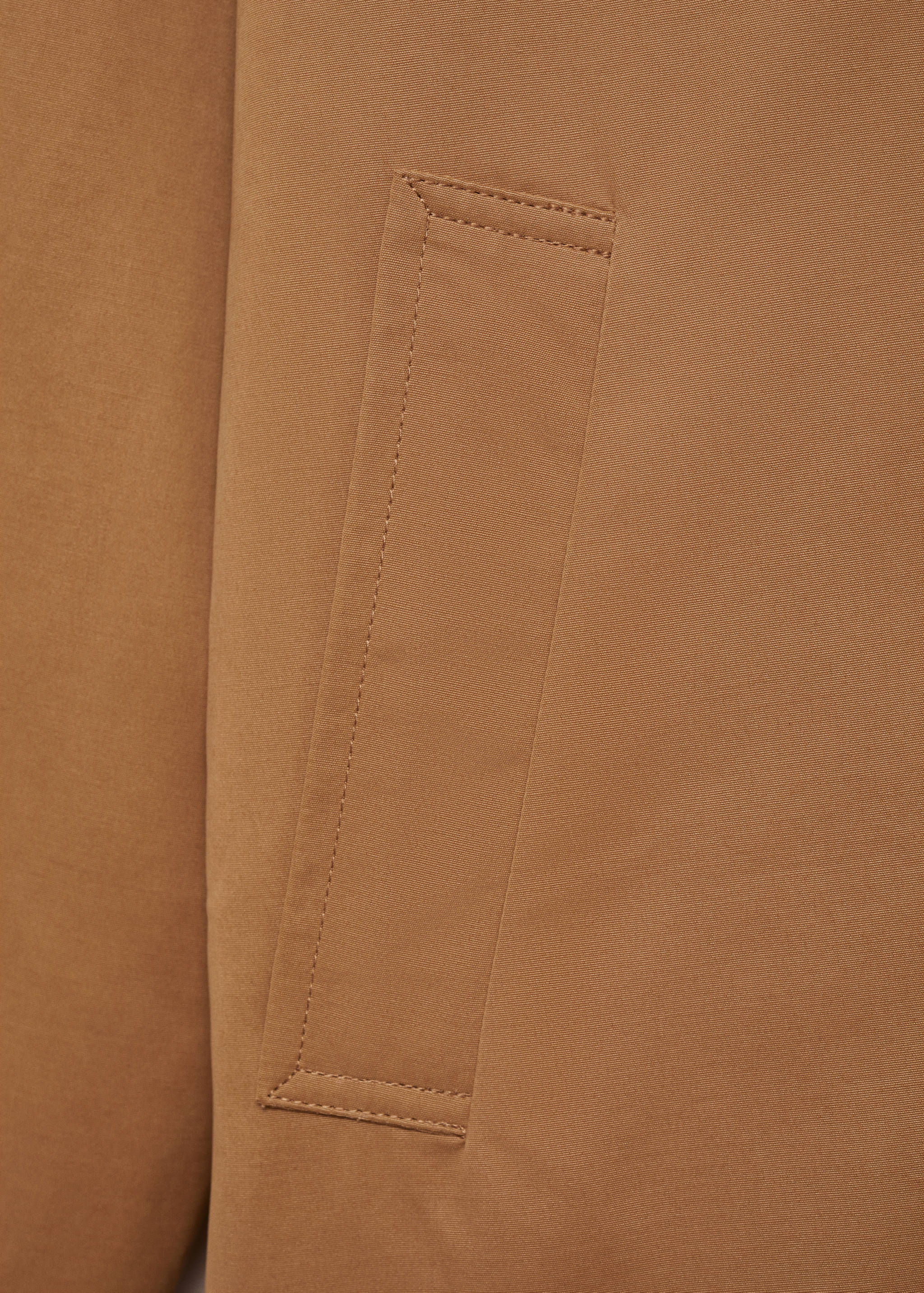 Classic long trench coat - Details of the article 0