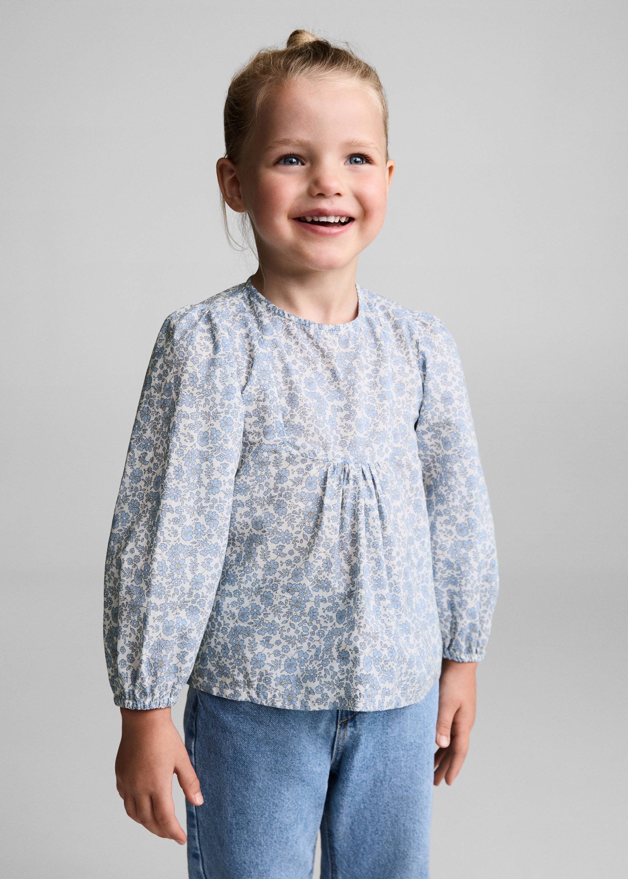 Floral print blouse - Medium plane