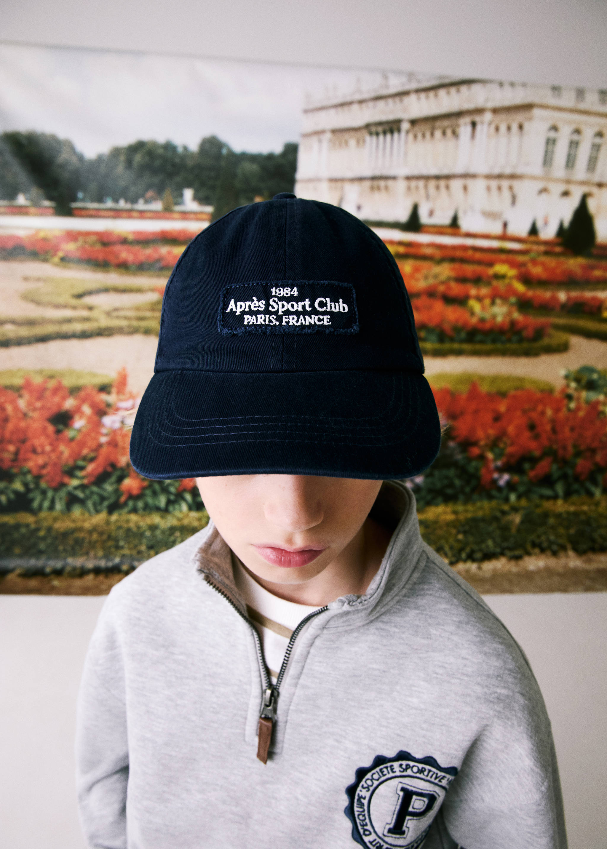 Embroidered message cap - Details of the article 5